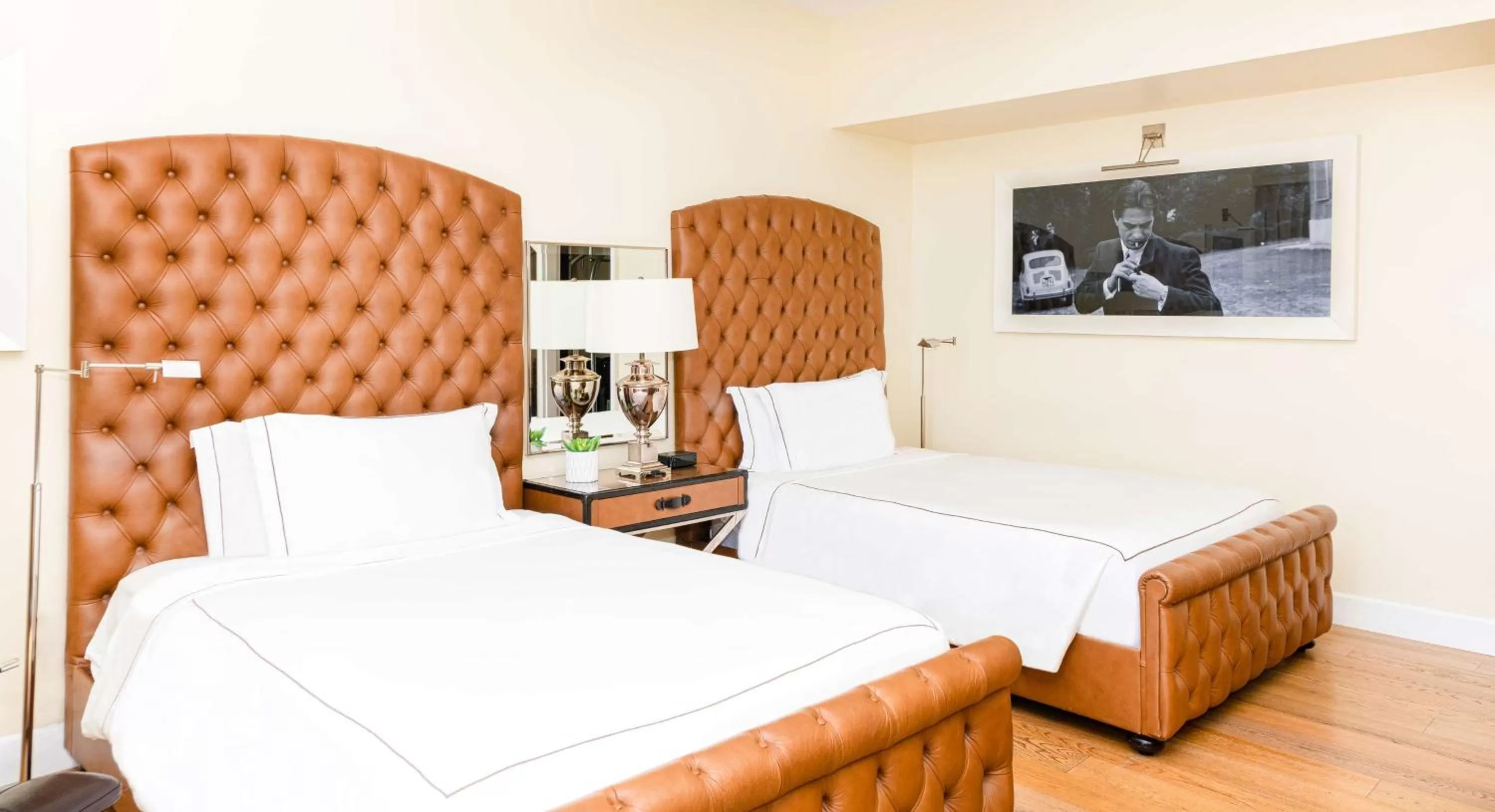 Room with Two Double Beds and Beverly Hills View in Cameo Beverly Hills, LXR Hotels & Resorts