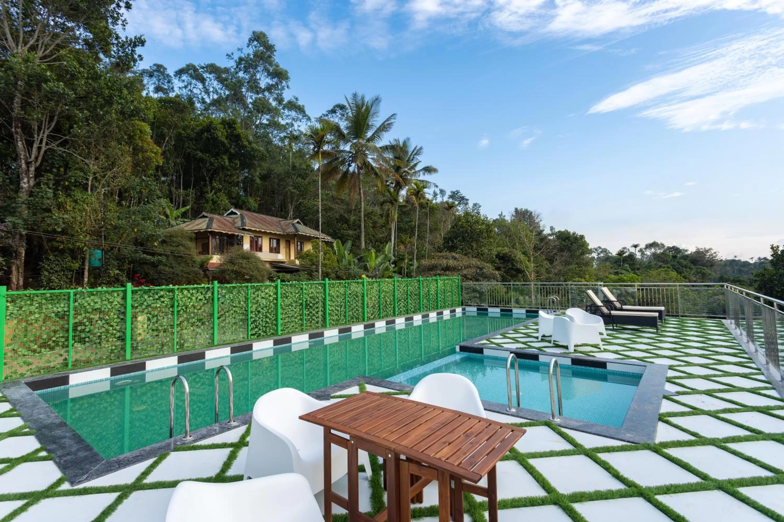 Swimming pool, Pool View in HOTEL WHITE HOUSE, Munnar