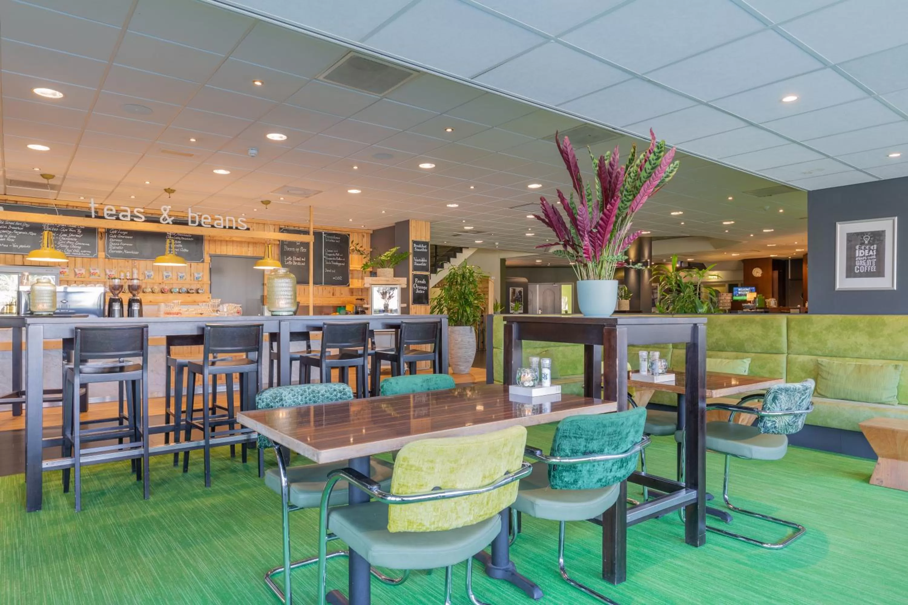 Restaurant/places to eat in Amrâth Airport Hotel Rotterdam