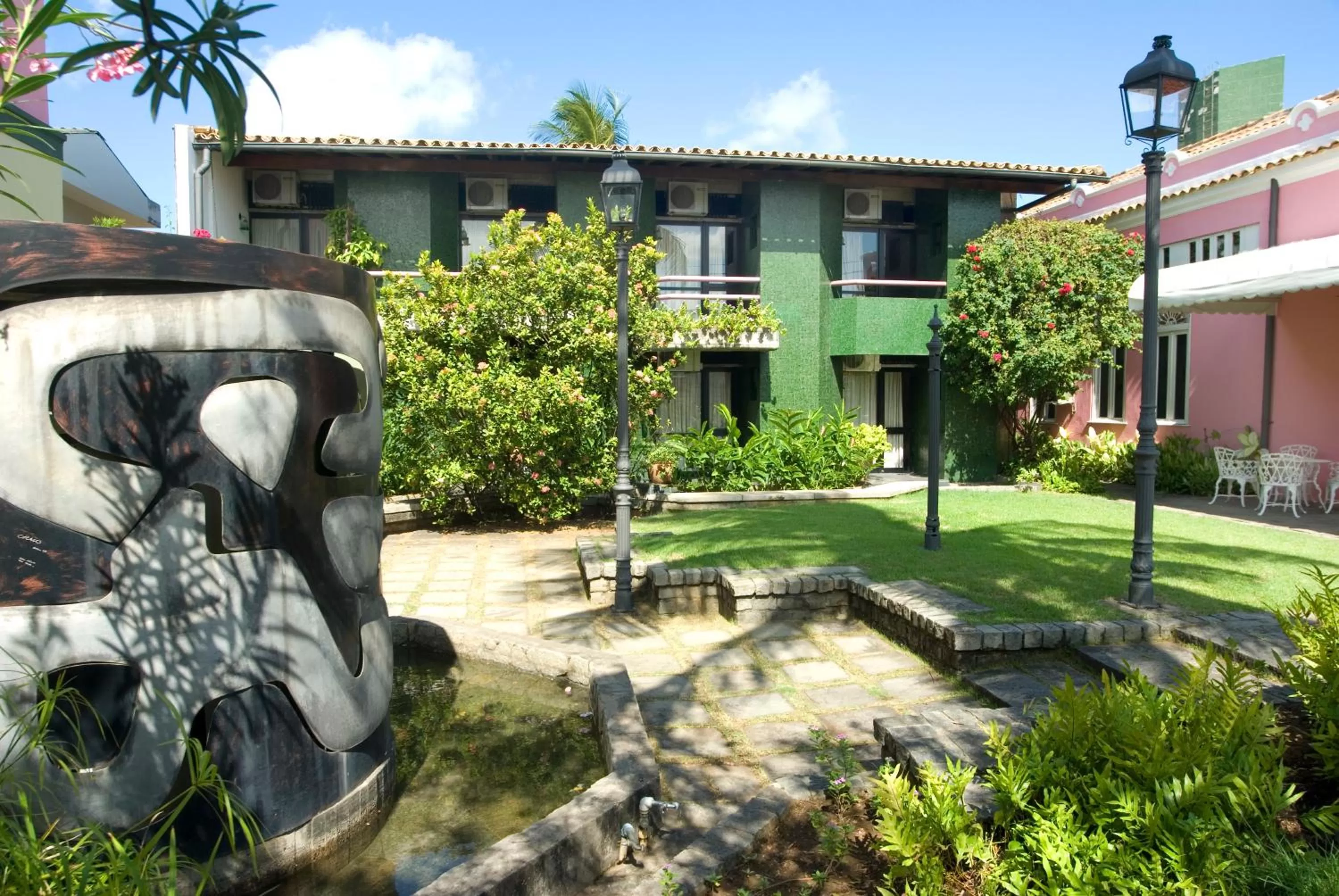 Garden in Hotel Catharina Paraguaçu