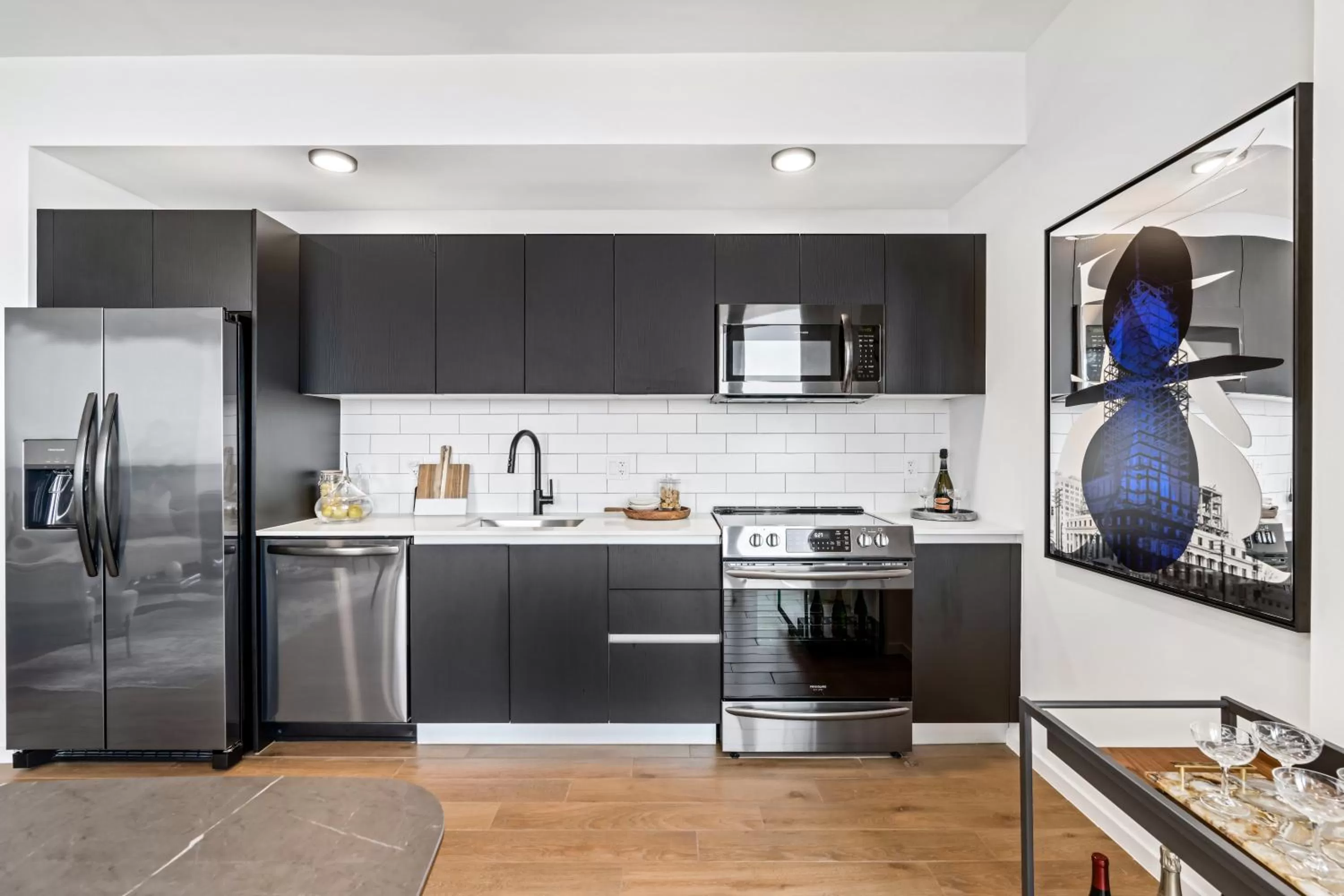 Kitchen or kitchenette in The Elser Hotel Miami - An All-Suite Hotel