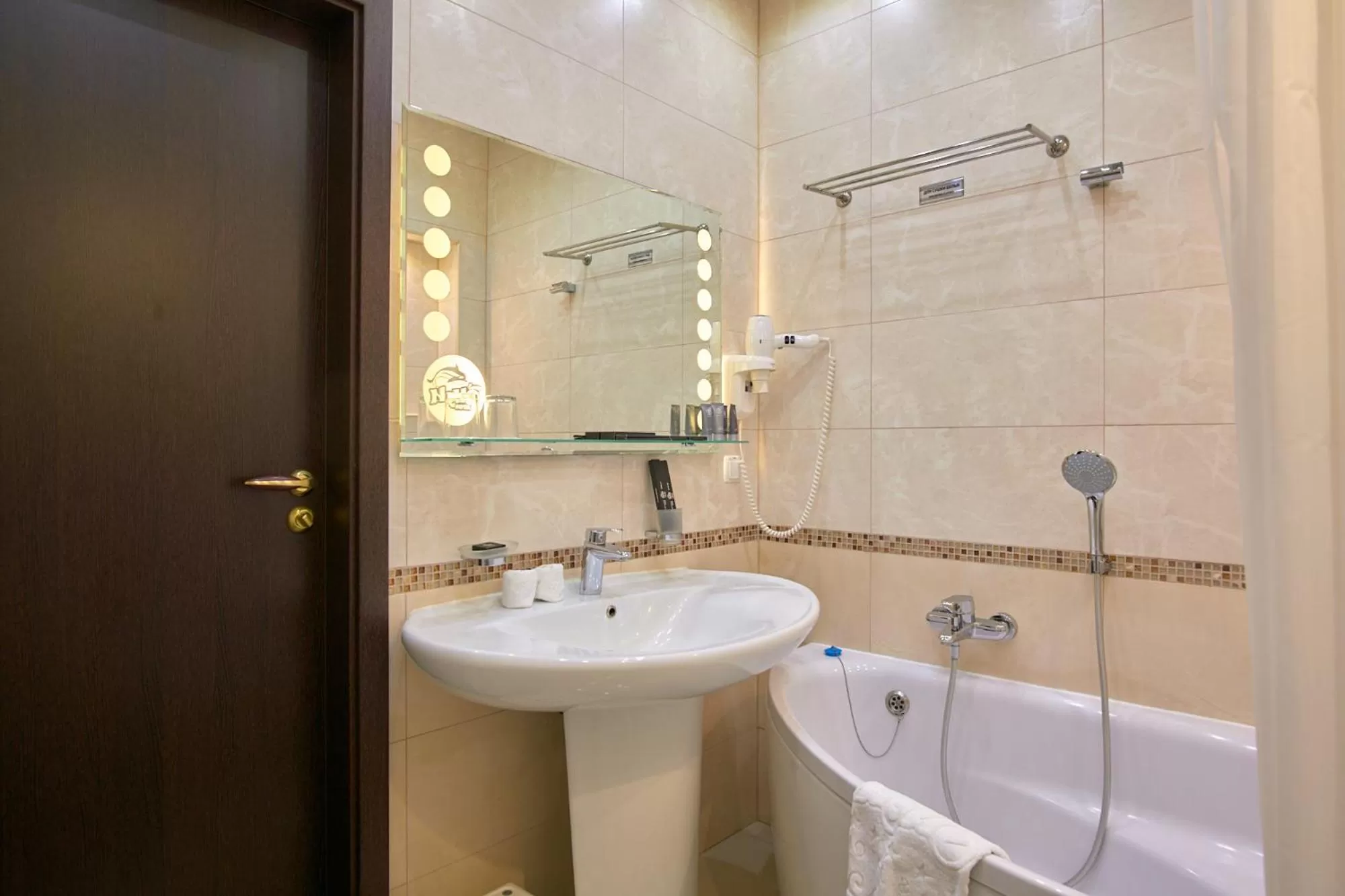 Bathroom in Hotel & Spa NEMO with dolphins