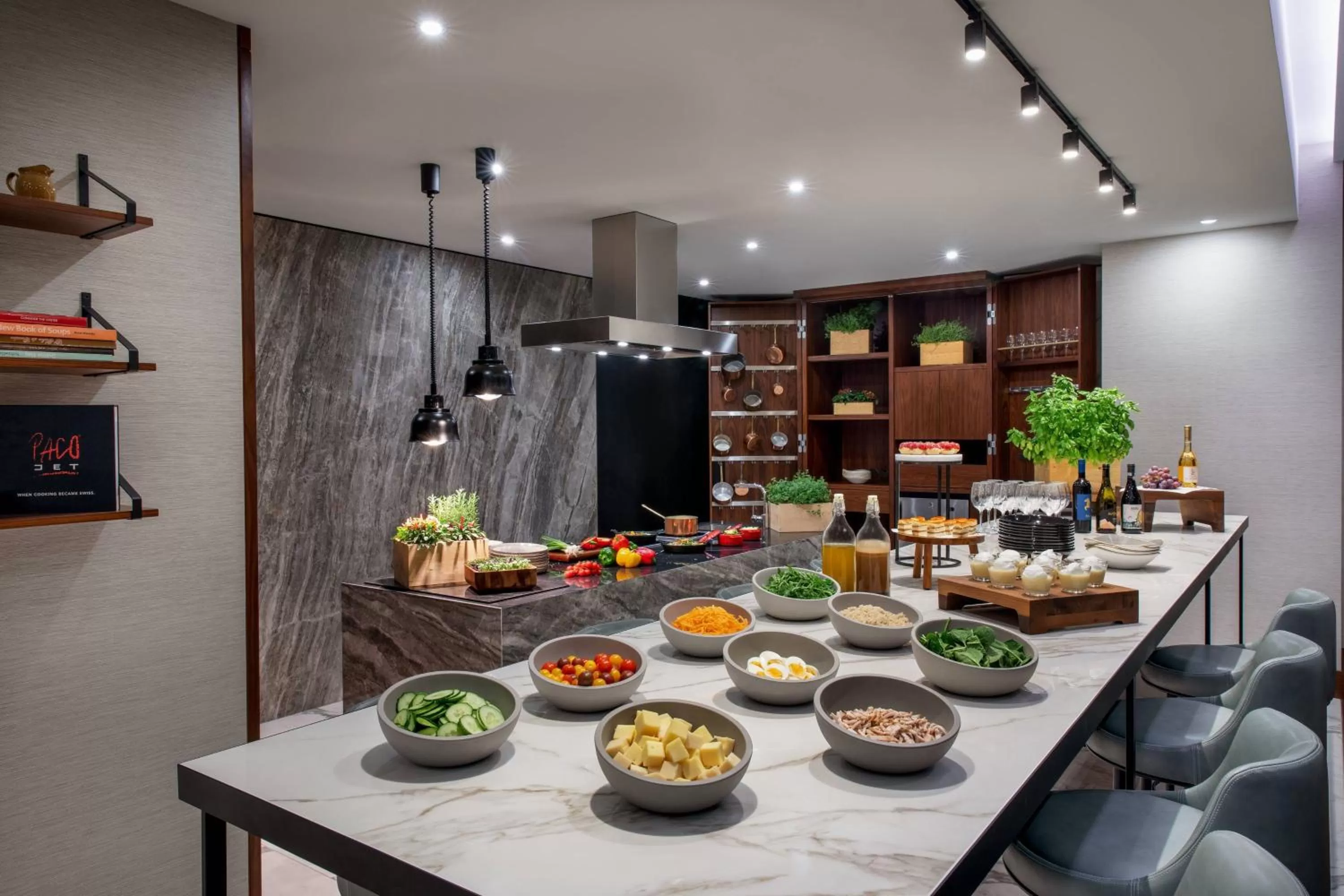 Kitchen or kitchenette in Budapest Marriott Hotel