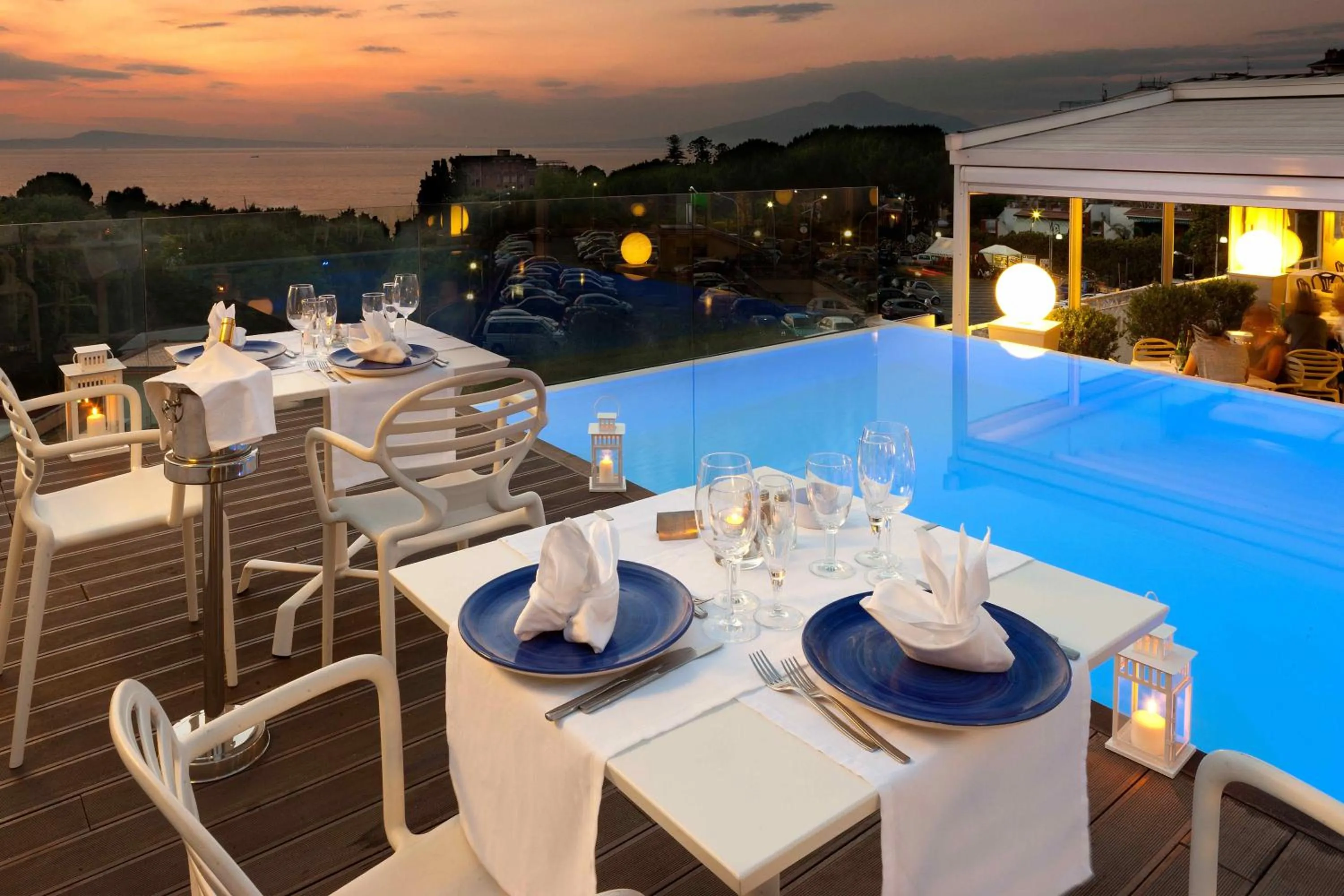 Mountain view in Hotel Rivage