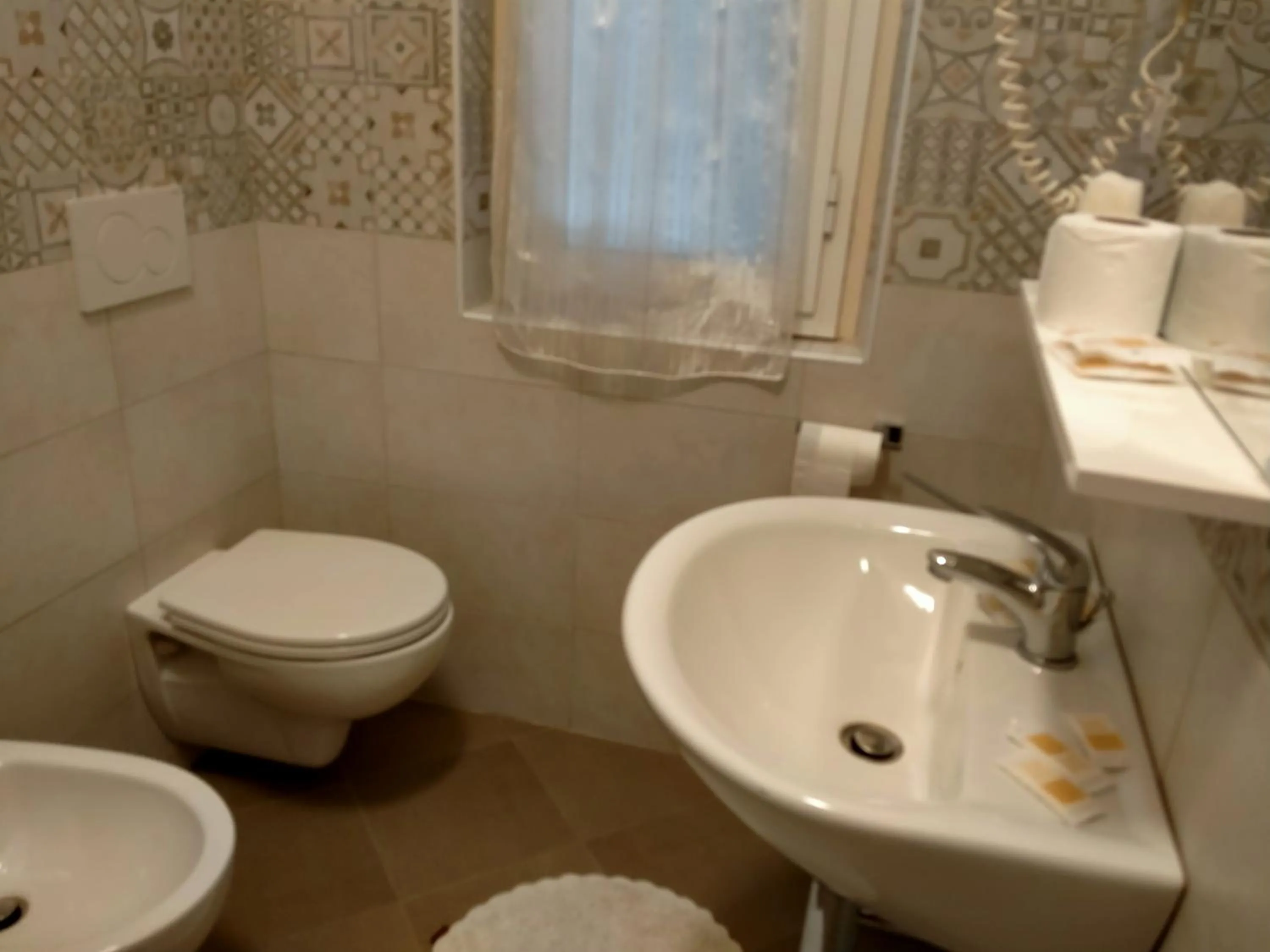 Bathroom in Hotel Ristorante Miramare