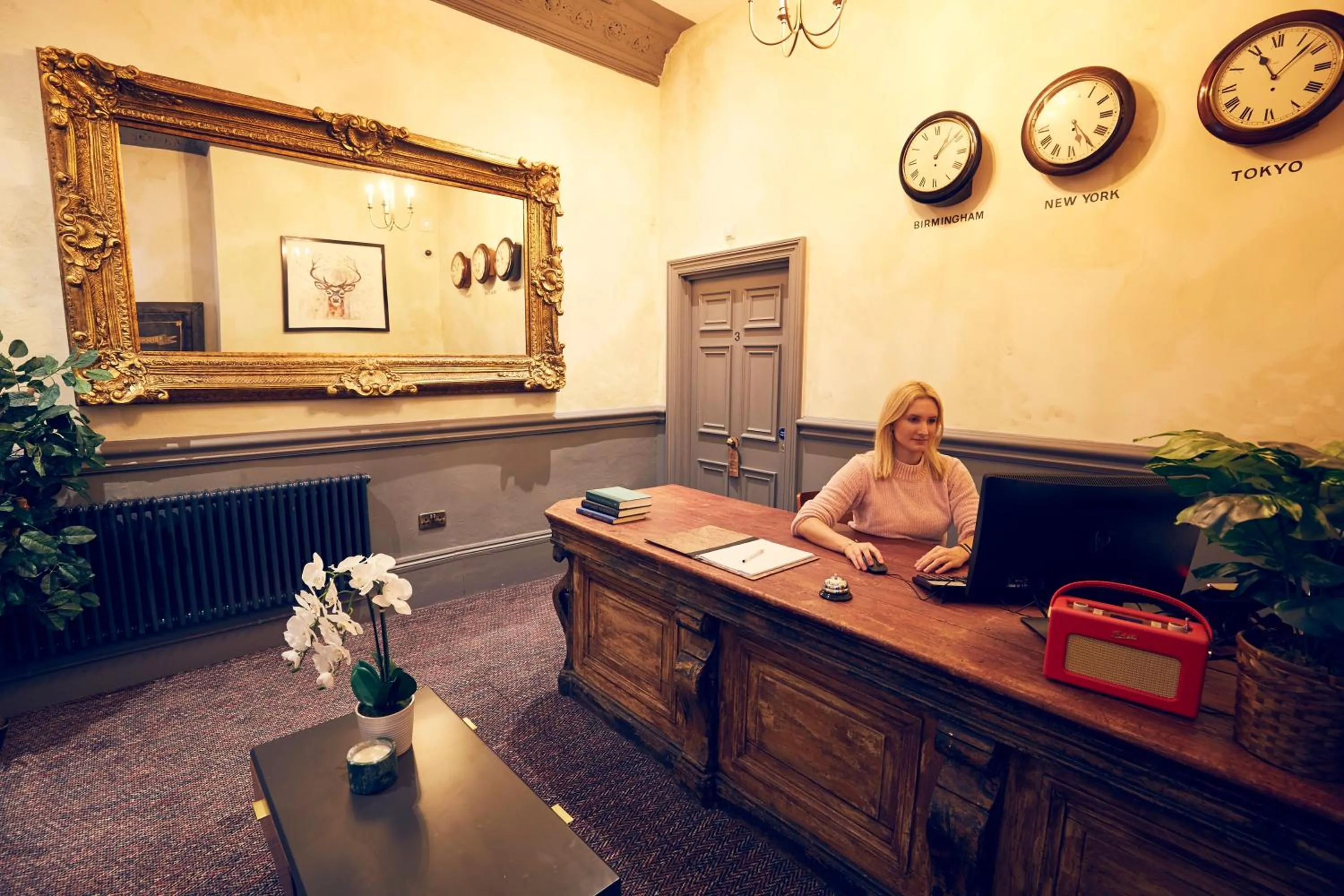Lobby or reception in Frederick Street Townhouse