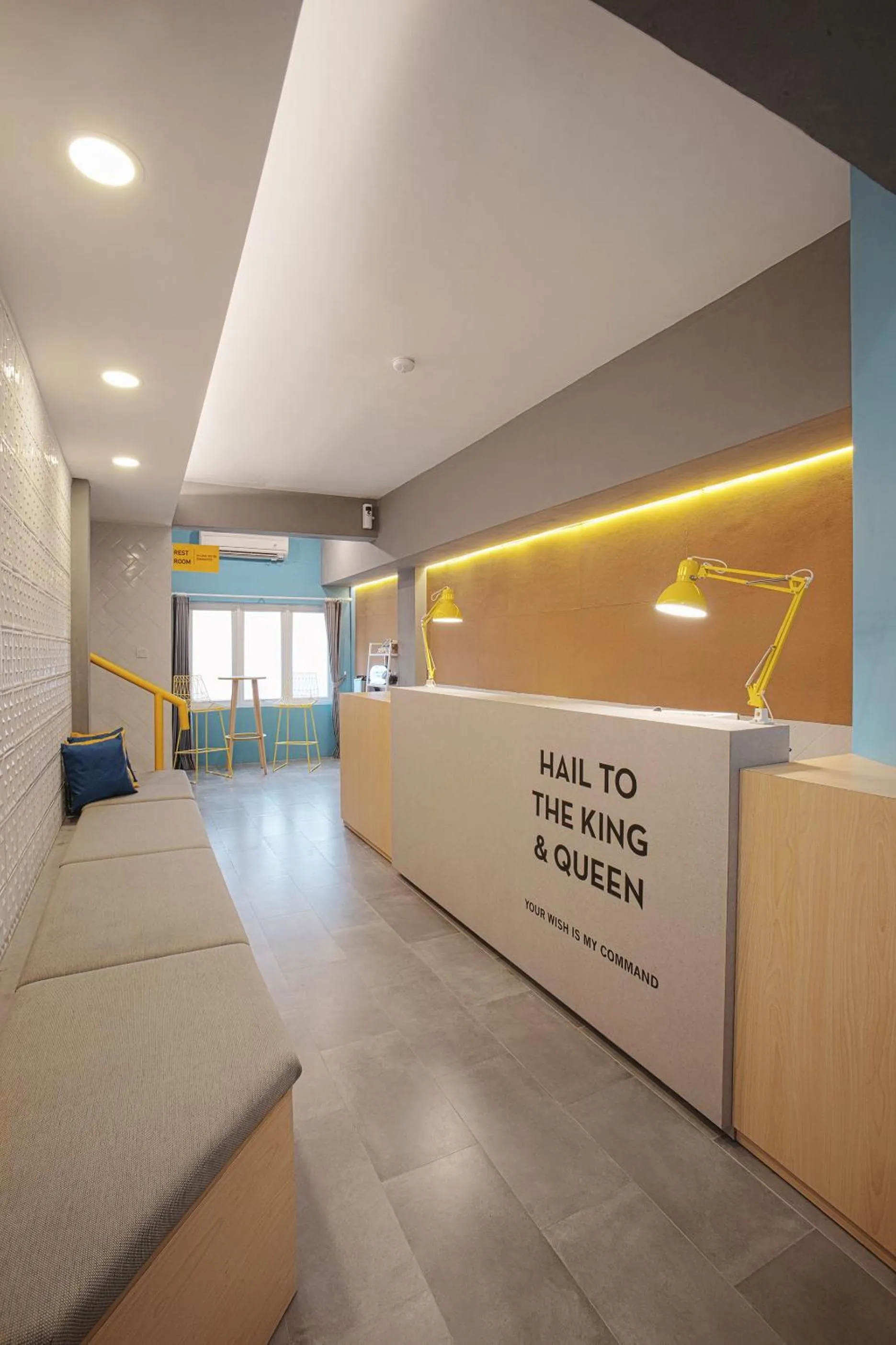 Lobby or reception in Konko Hostel Jakarta