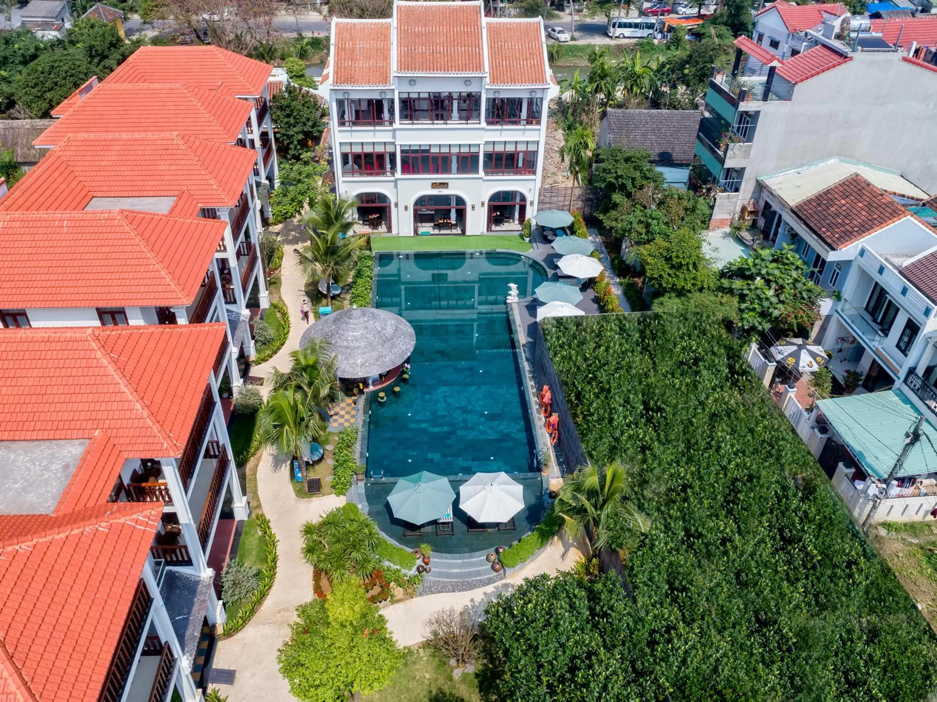 Bird's eye view in Hoi An Emotion Boutique Villa