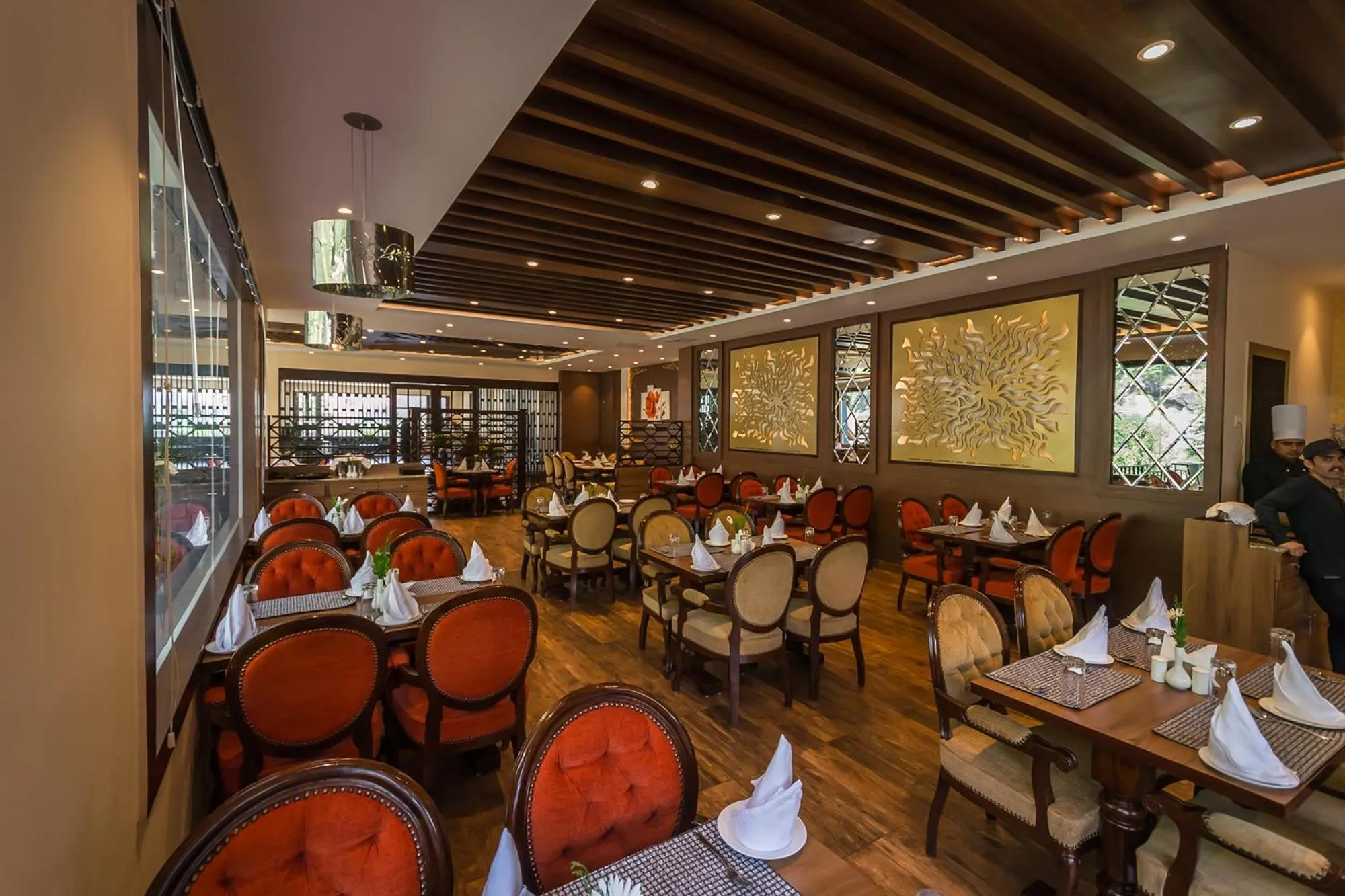 Restaurant/places to eat in The Highland Park - A Truly River side Resort