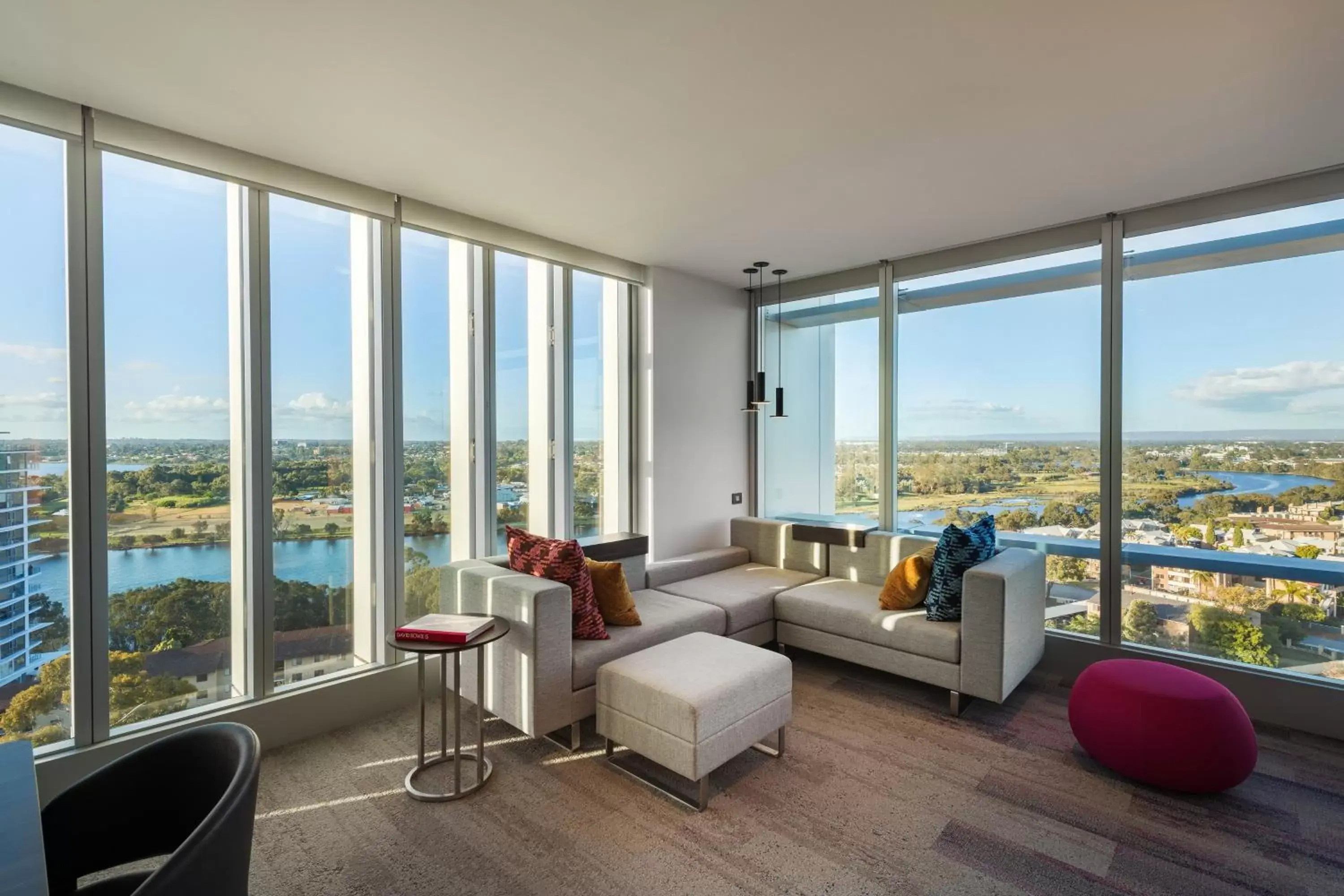 Savvy Suite, 1 Bedroom Suite, 1 King, Swan River view in Aloft Perth Savvy Suite, 1 Bedroom Suite, 1 King, Swan River view in Aloft Perth