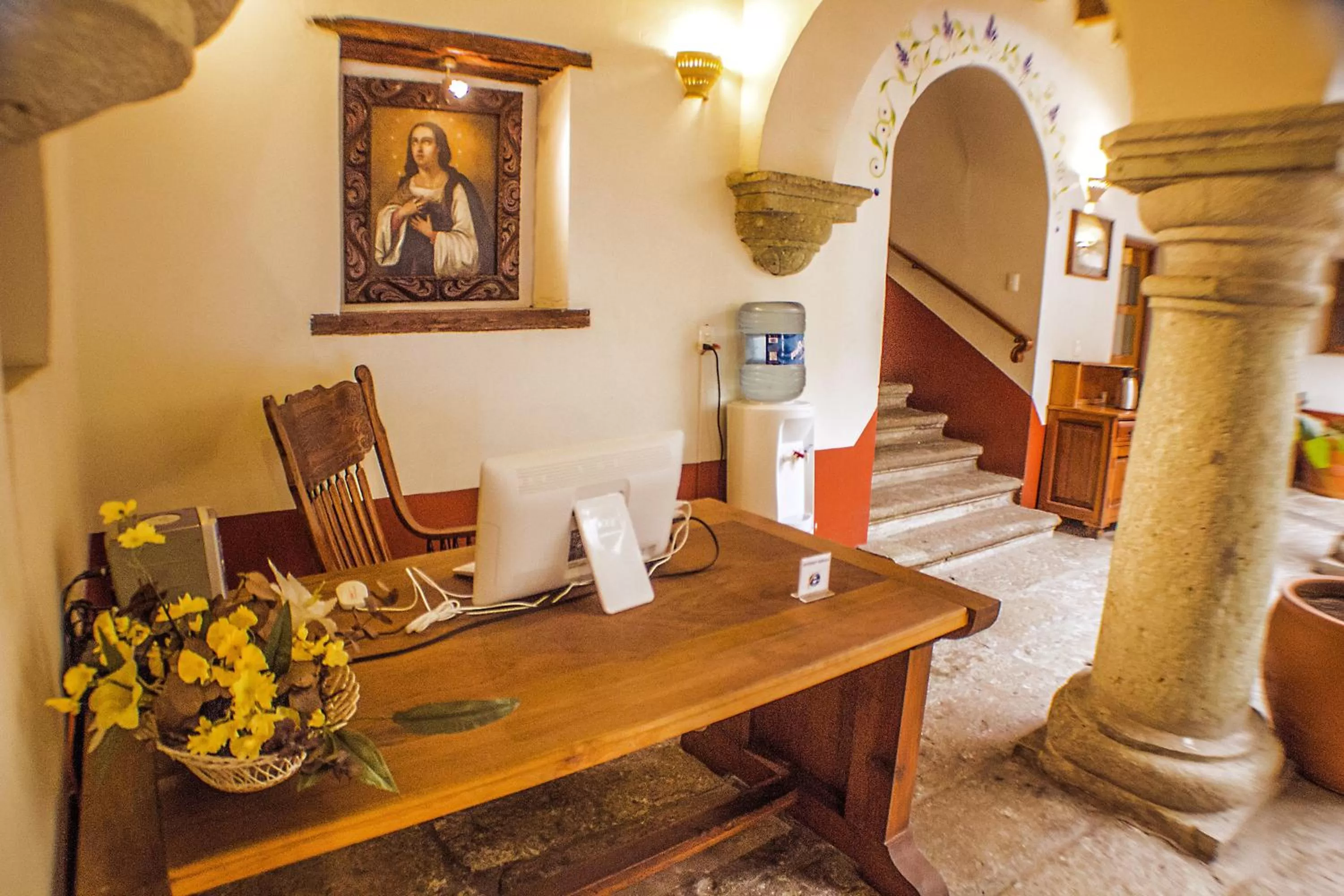 Lobby or reception in Parador San Agustin