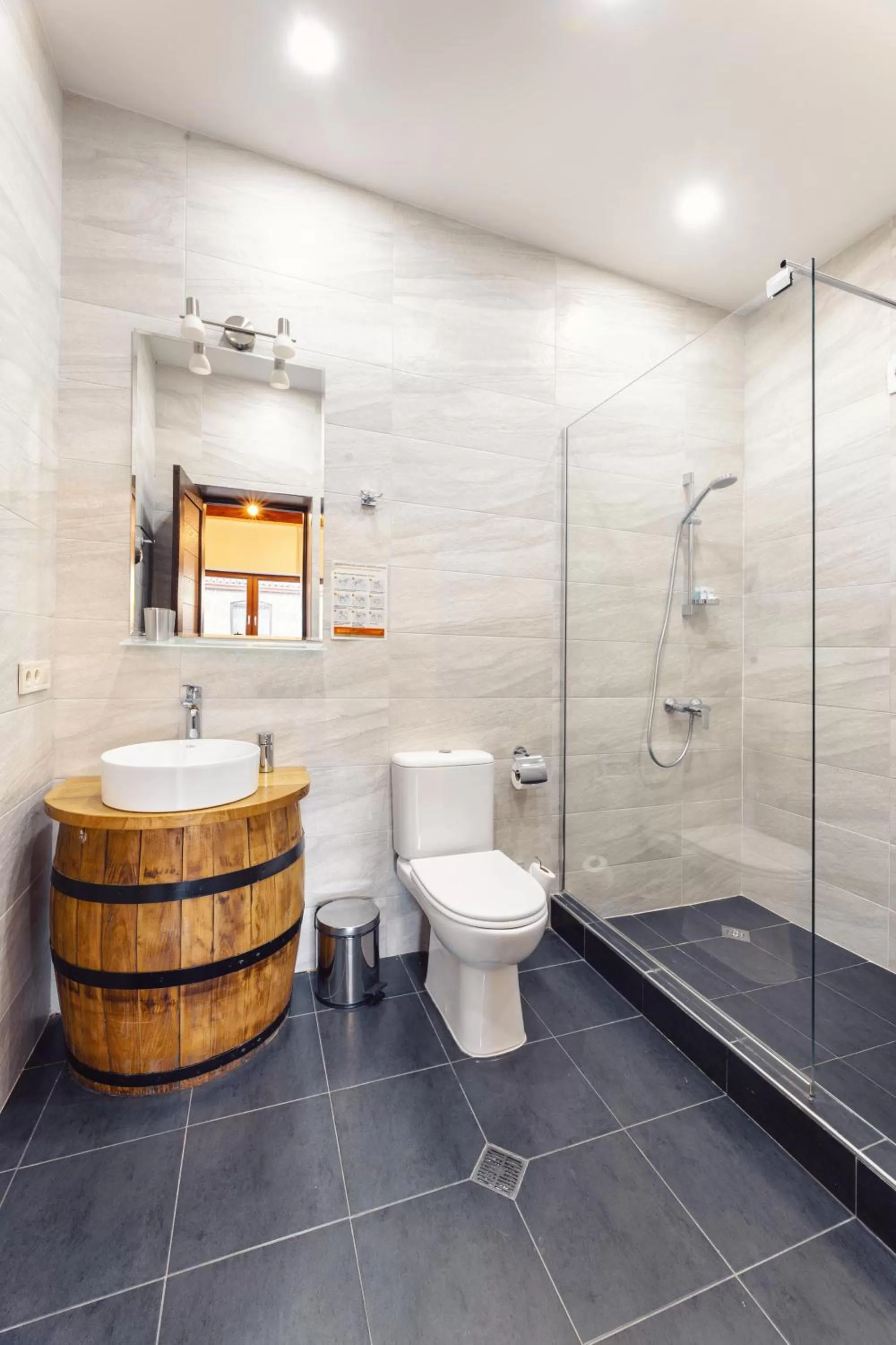 Shower in Schuchmann Wines Château,Villas & SPA