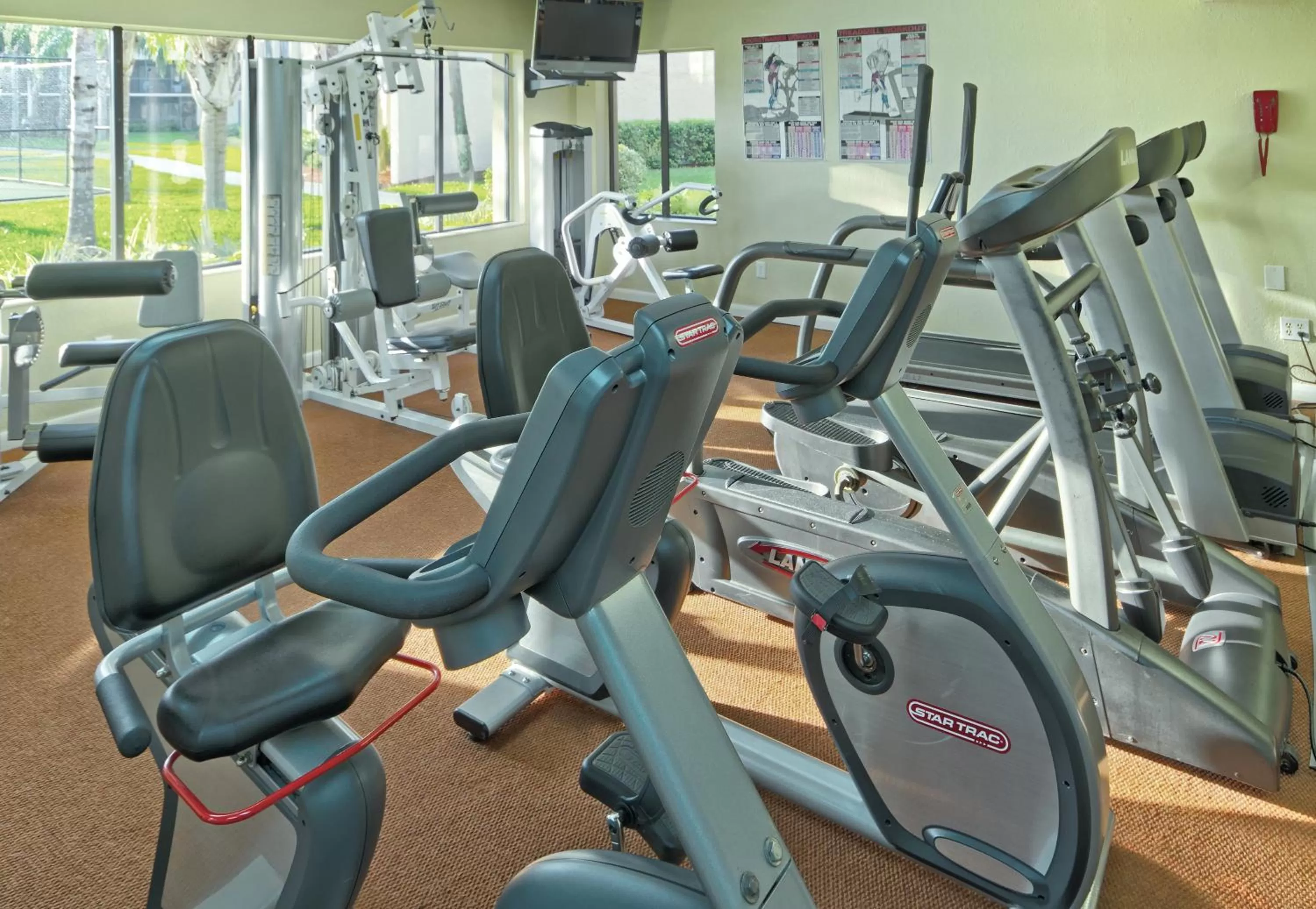 Fitness centre/facilities in Club Wyndham Orlando International