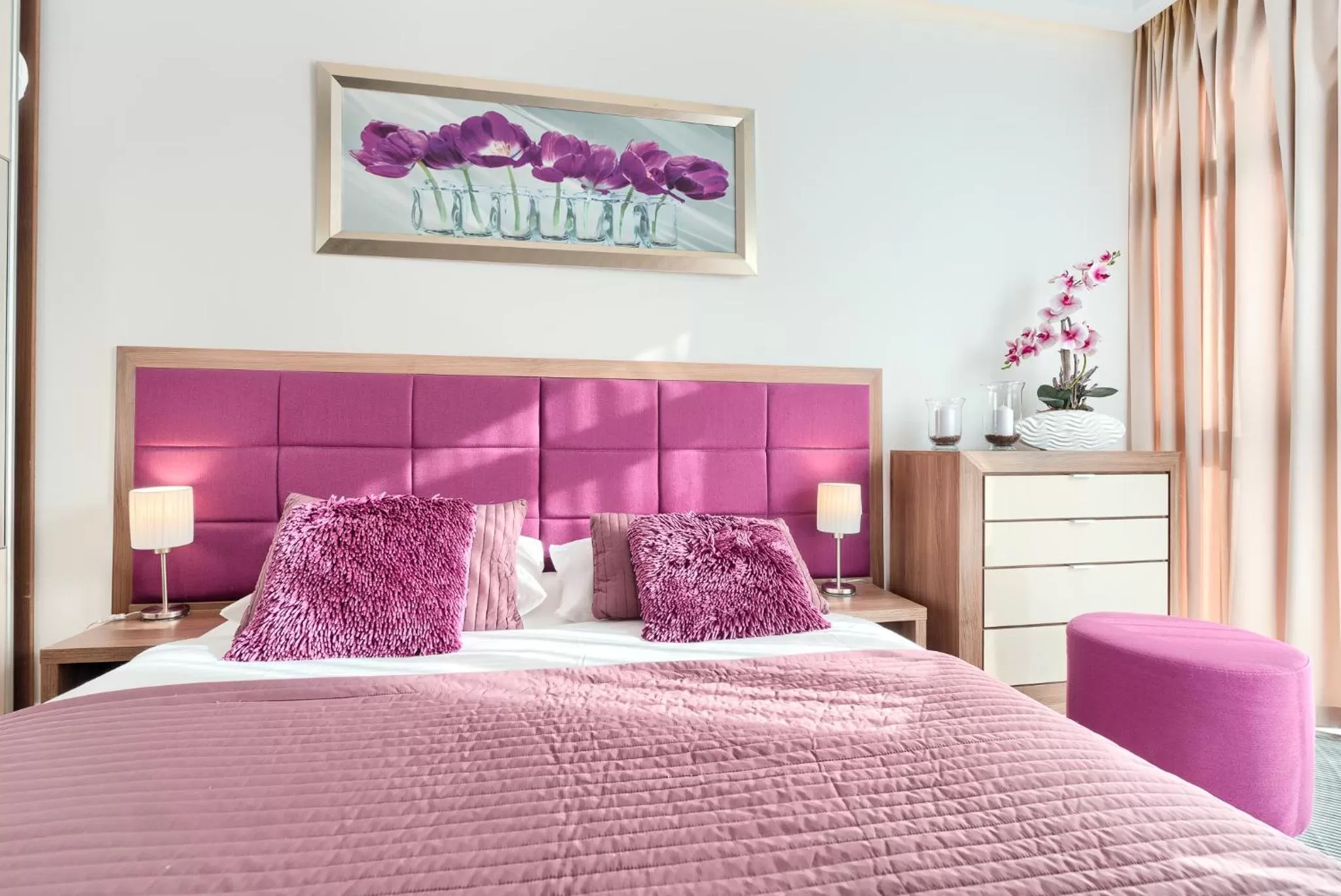 Bed in Dune Resort Mielno - A