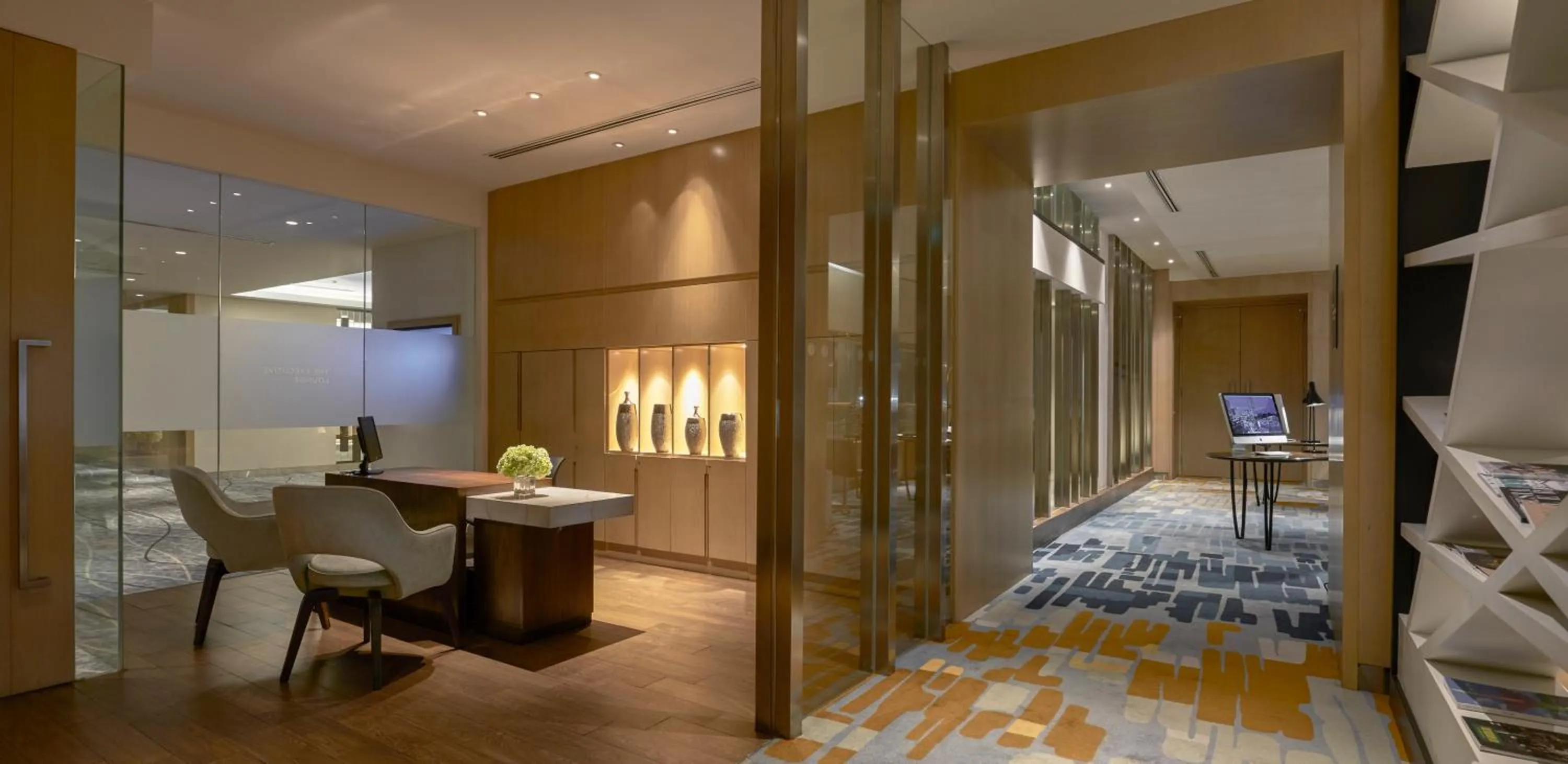 Property building, Bed in Pullman Jakarta Indonesia