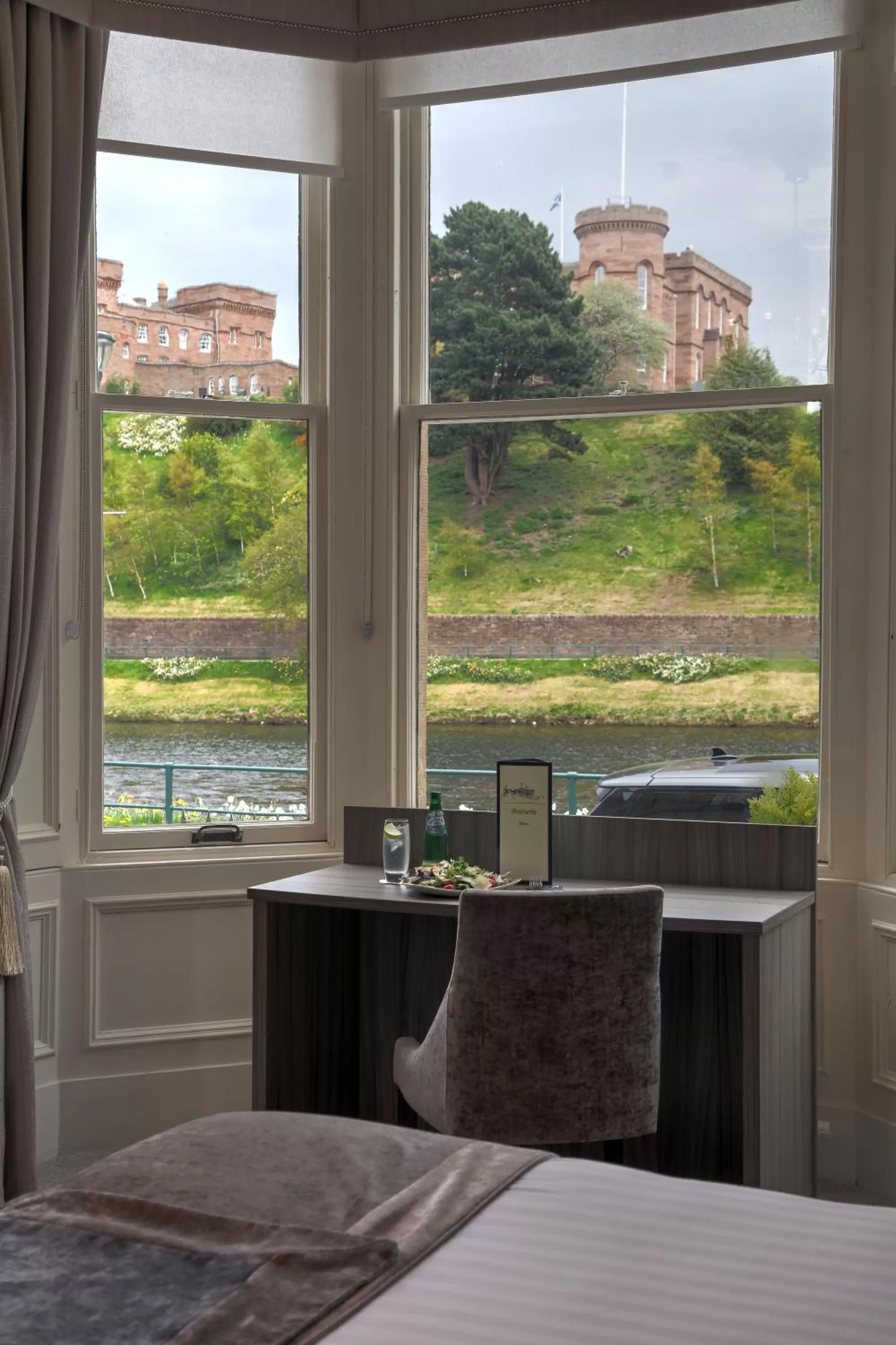 Landmark view, Bed in Inverness Palace Hotel & Spa, WorldHotels Distinctive