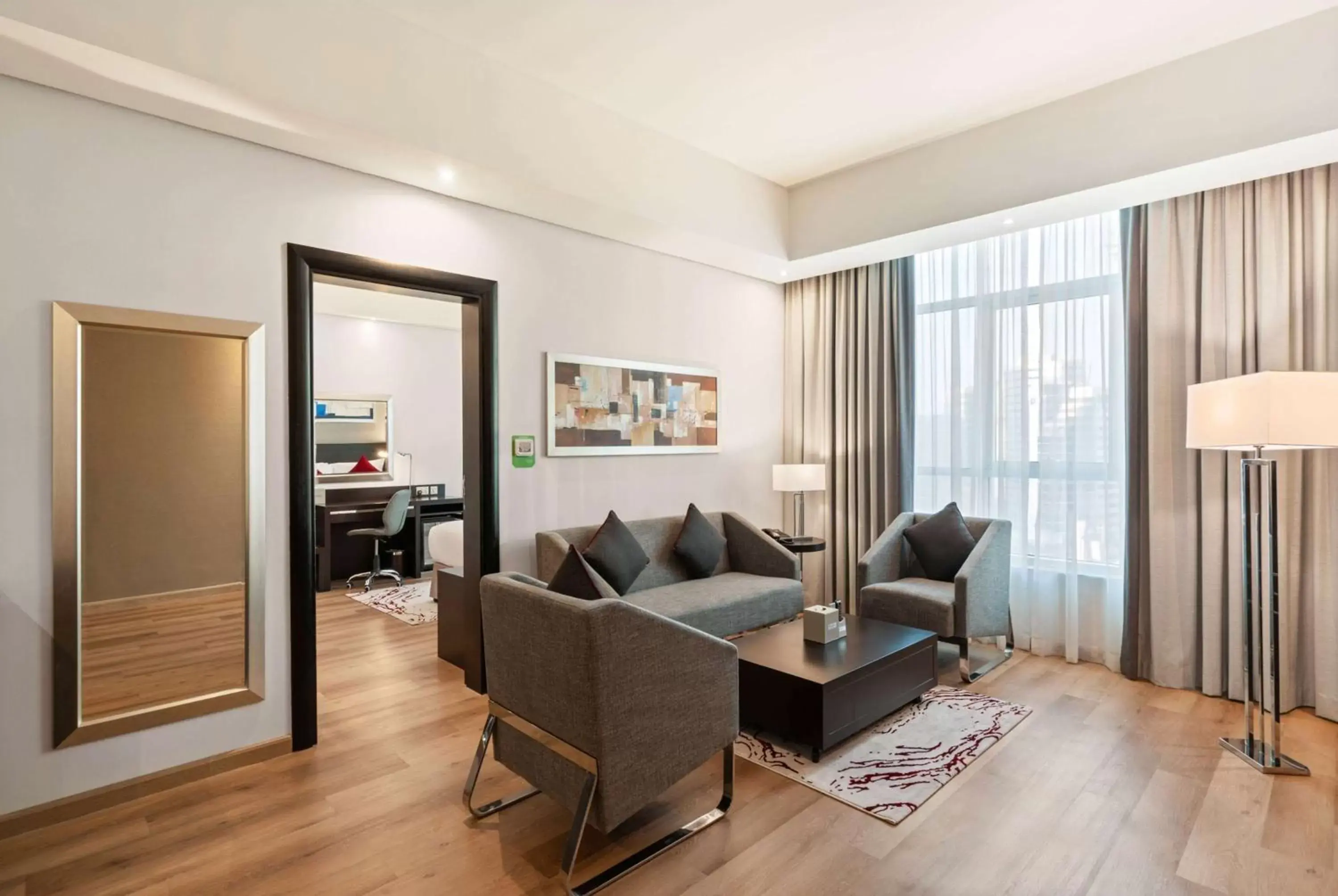 Executive Queen Suite - Non-Smoking in Ramada by Wyndham Dubai Barsha Heights Executive Queen Suite - Non-Smoking in Ramada by Wyndham Dubai Barsha Heights