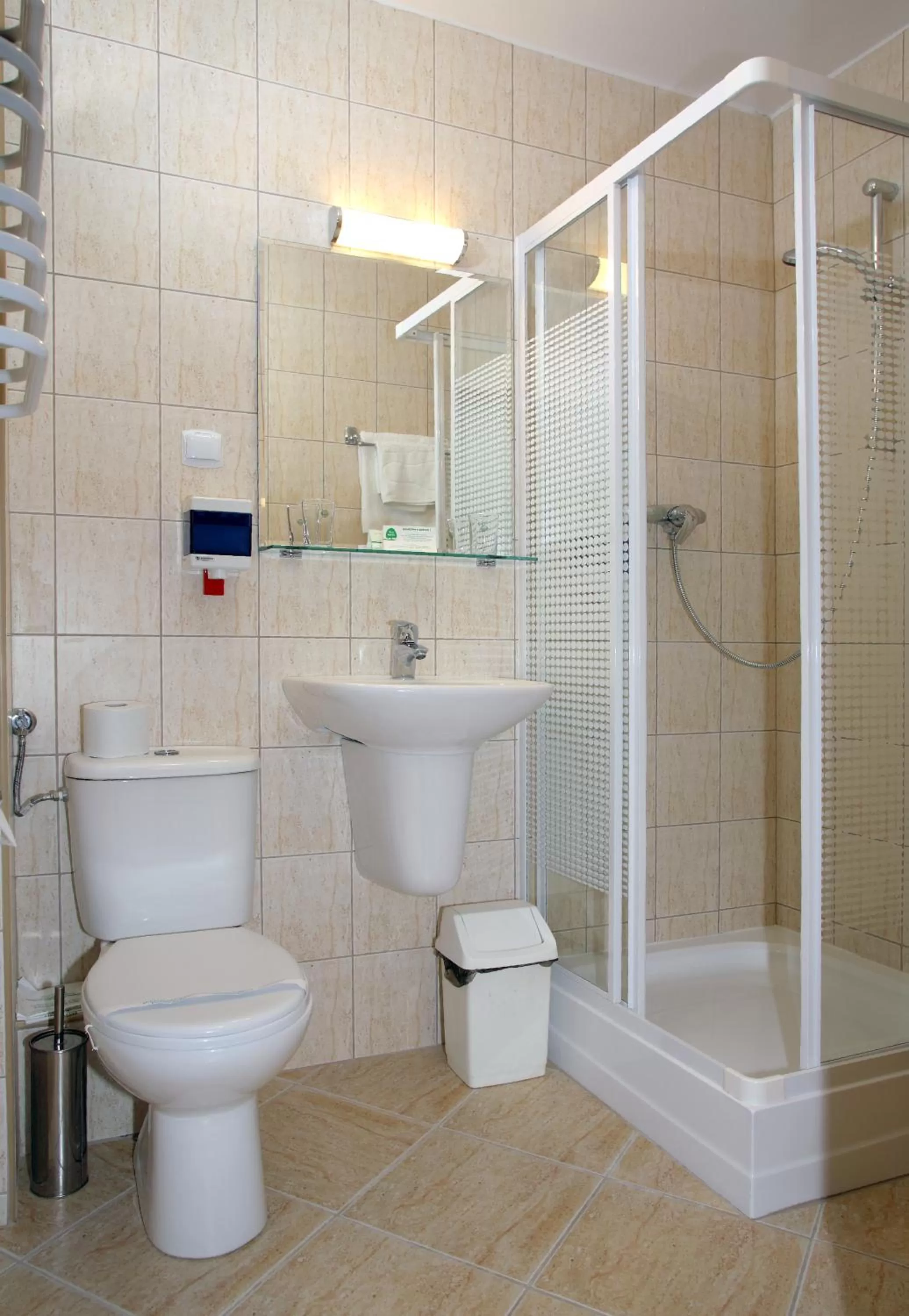 Bathroom in Hotel Gromada Łomża