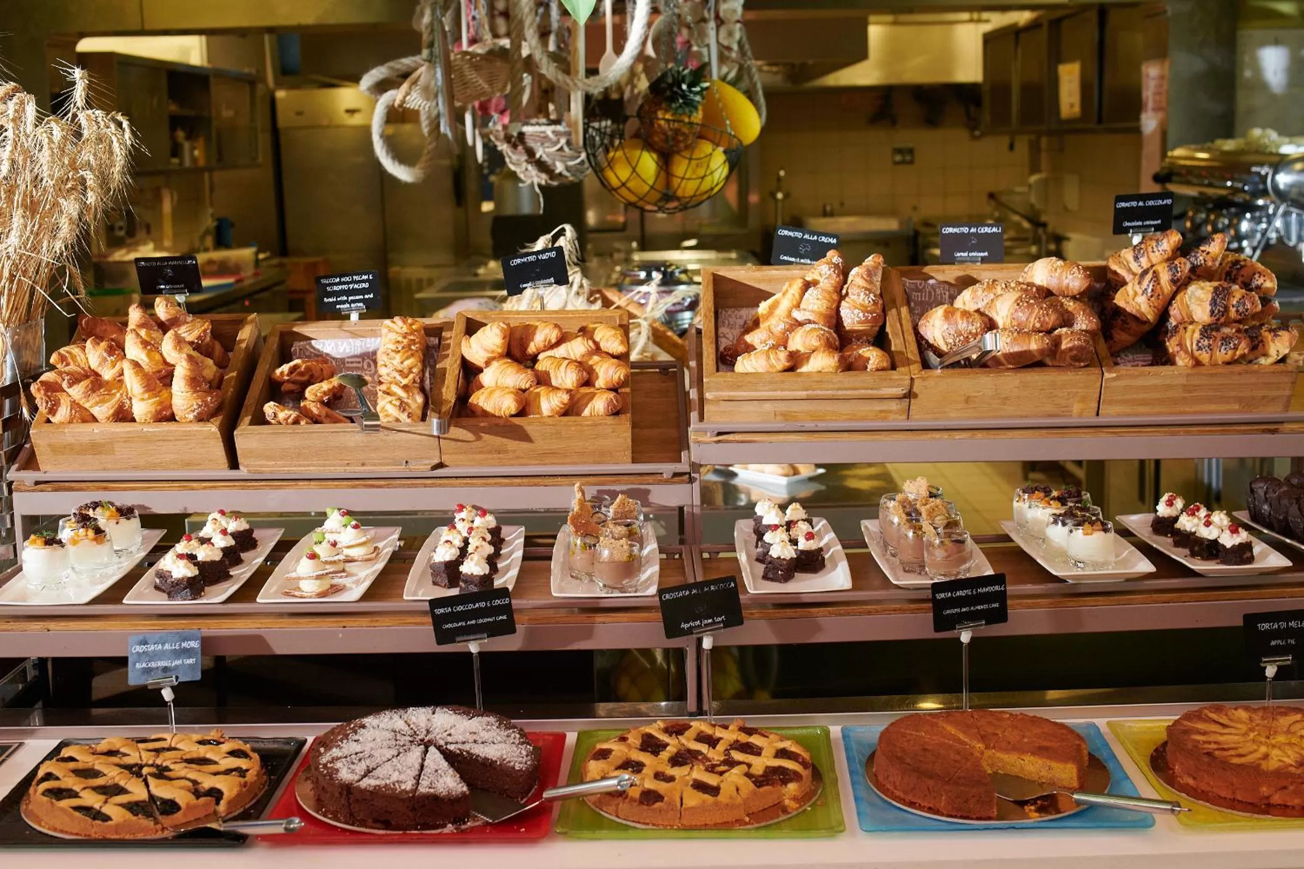 Continental breakfast in San Ranieri Hotel