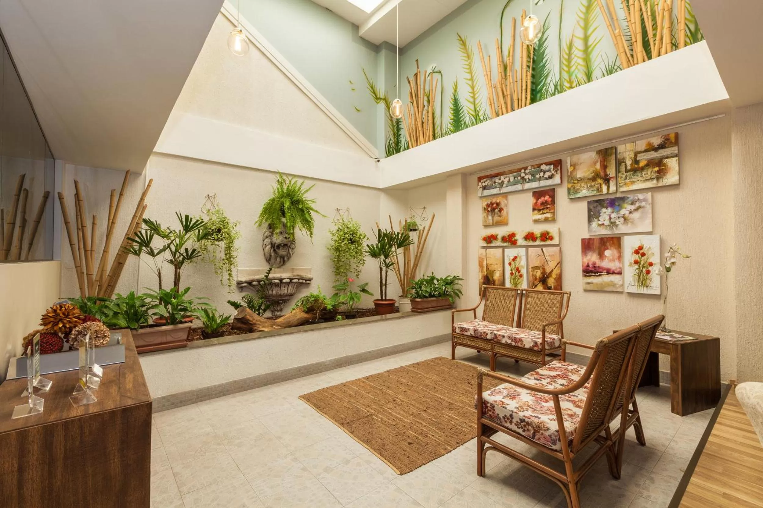 Communal lounge/ TV room in Tri Hotel Smart Caxias