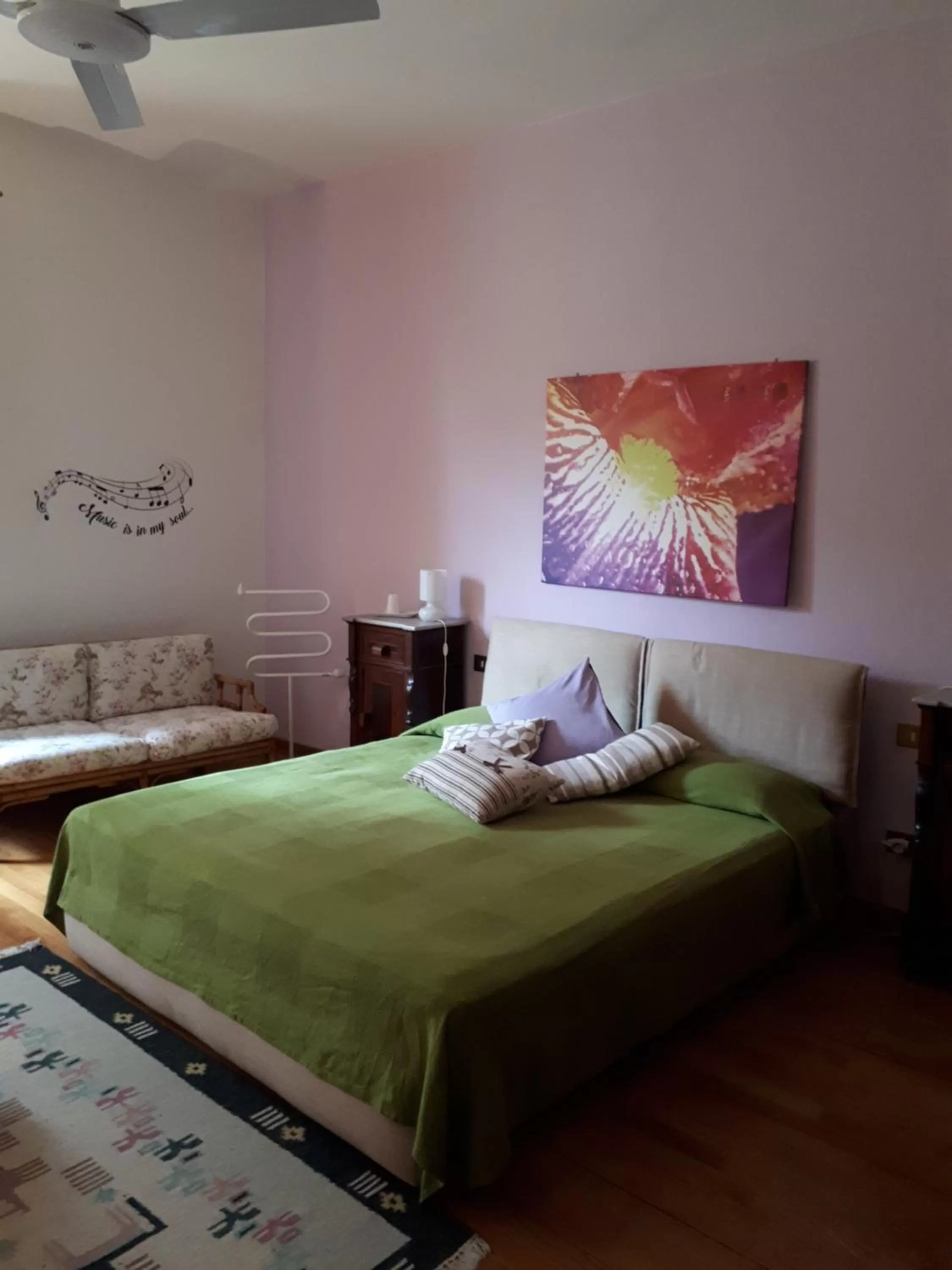 Photo of the whole room, Bed in B&B DUE ABETI