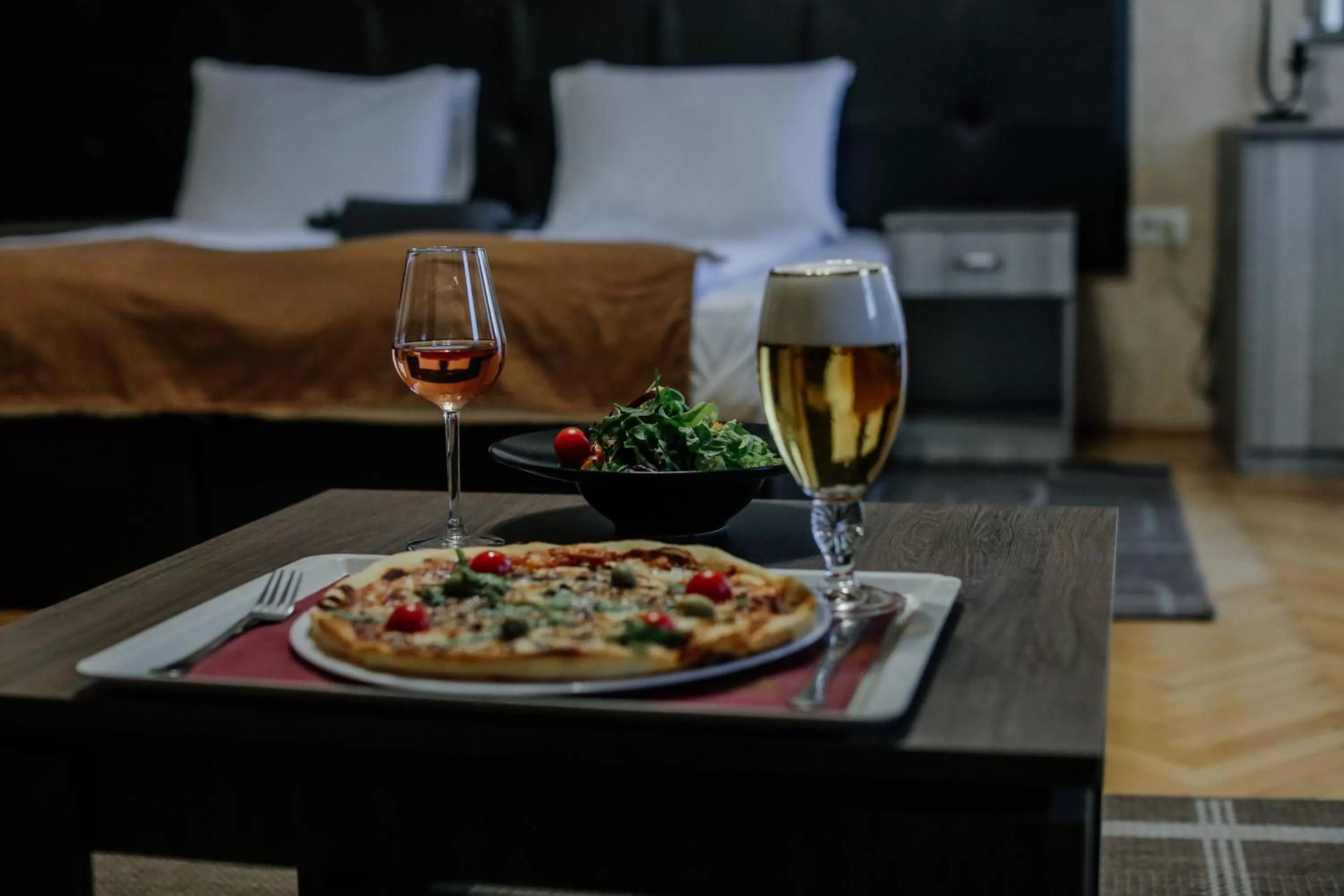 Food close-up in Hotel Fontana