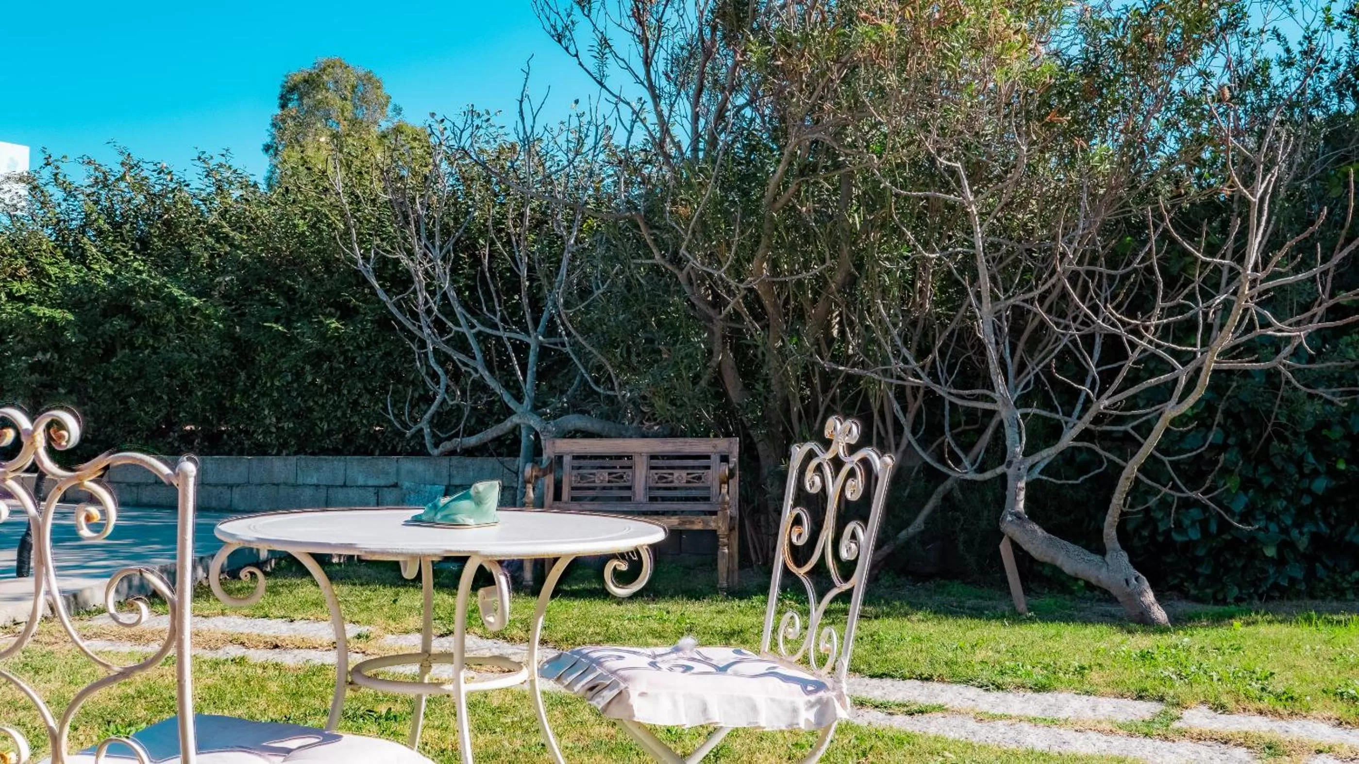 Garden in QUADRIFOGLIO Affittacamere