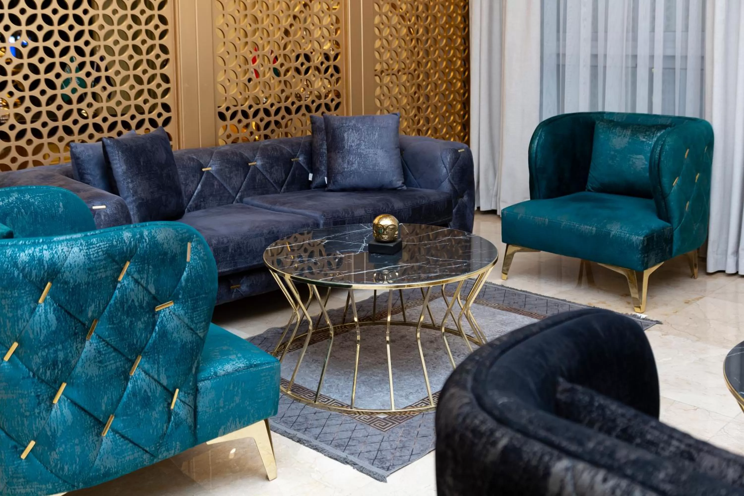 Lobby or reception in Nishan Hotel