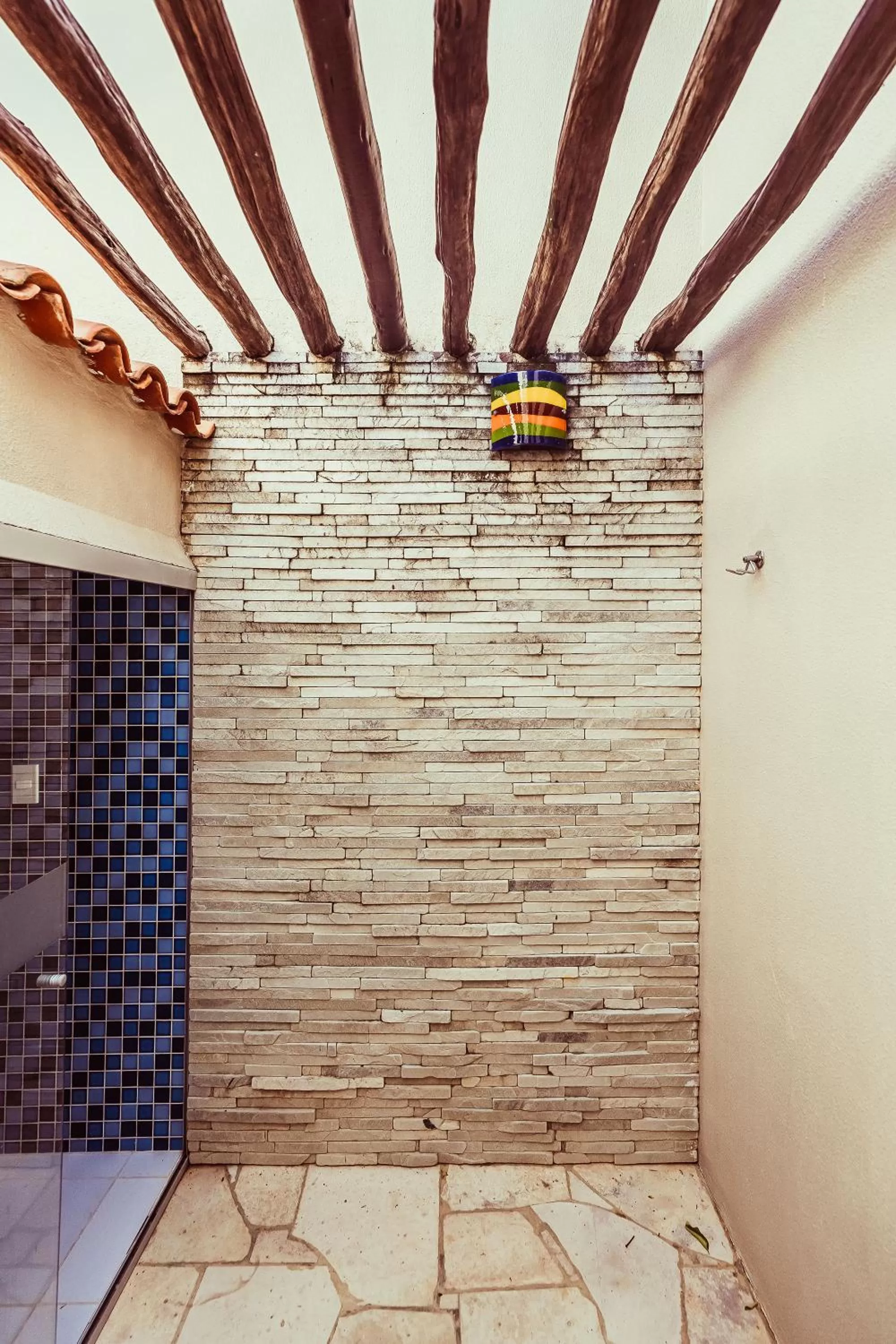 Shower in Pousada Riacho dos Milagres