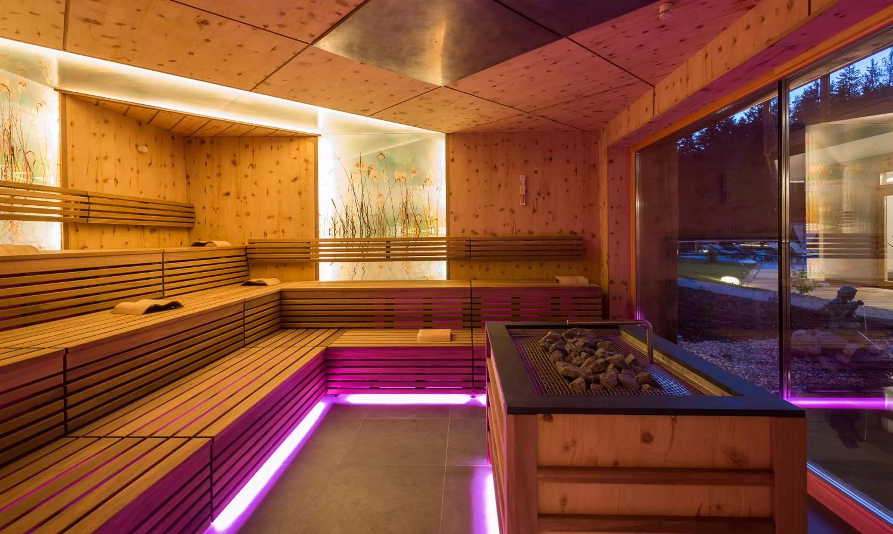 Sauna in Hotel Weiher Green Lake