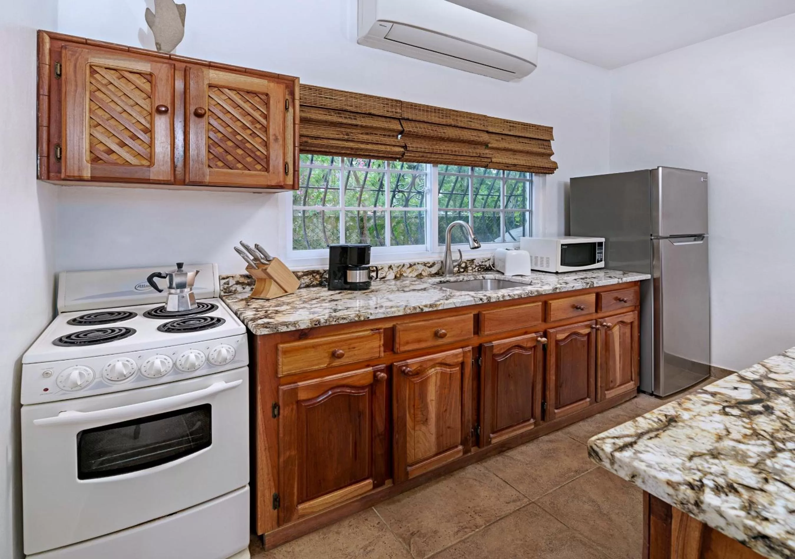 kitchen in Beach House Condos, Negril