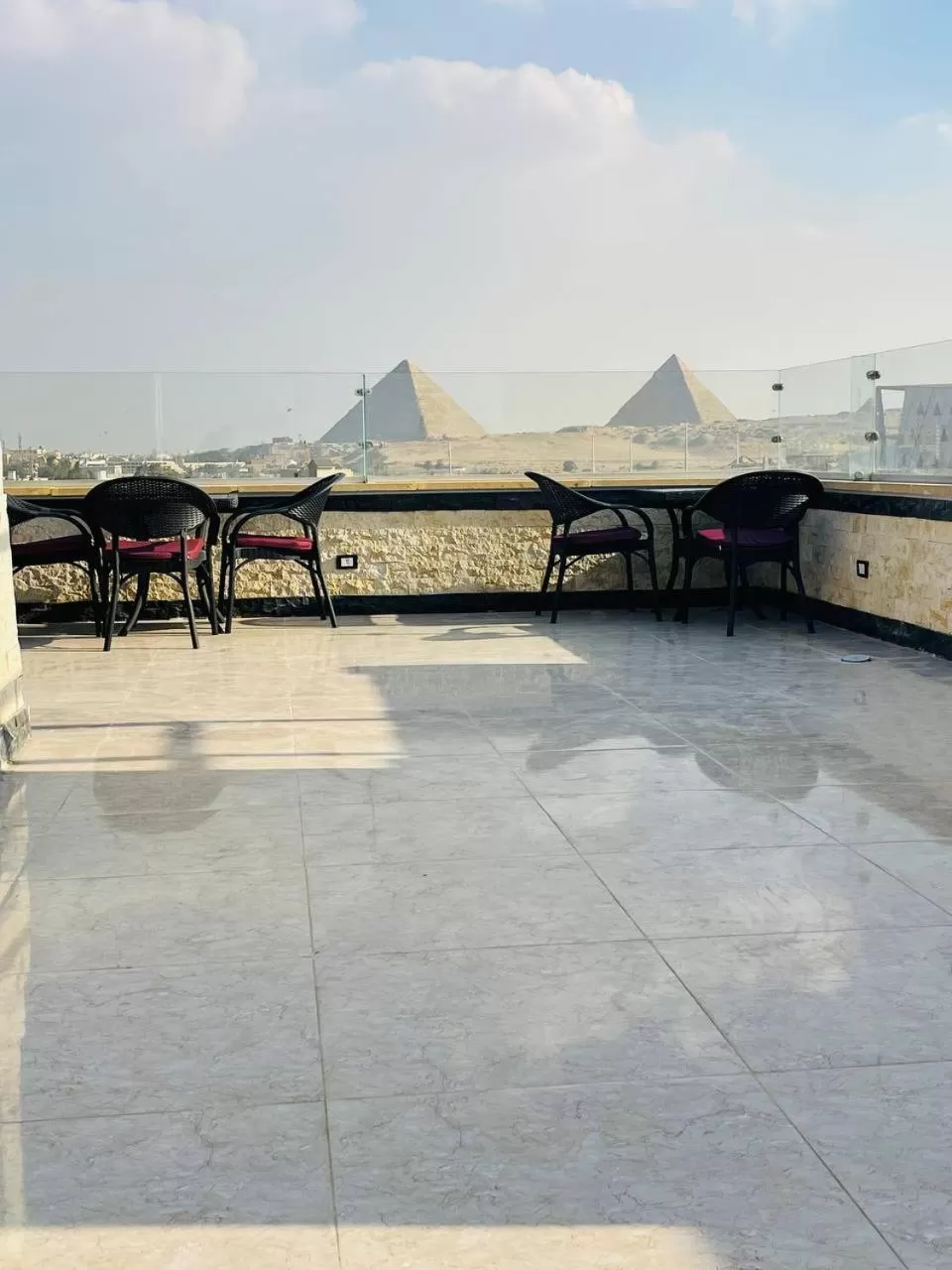 Patio in Jewel Grand Museum & Pyramids View