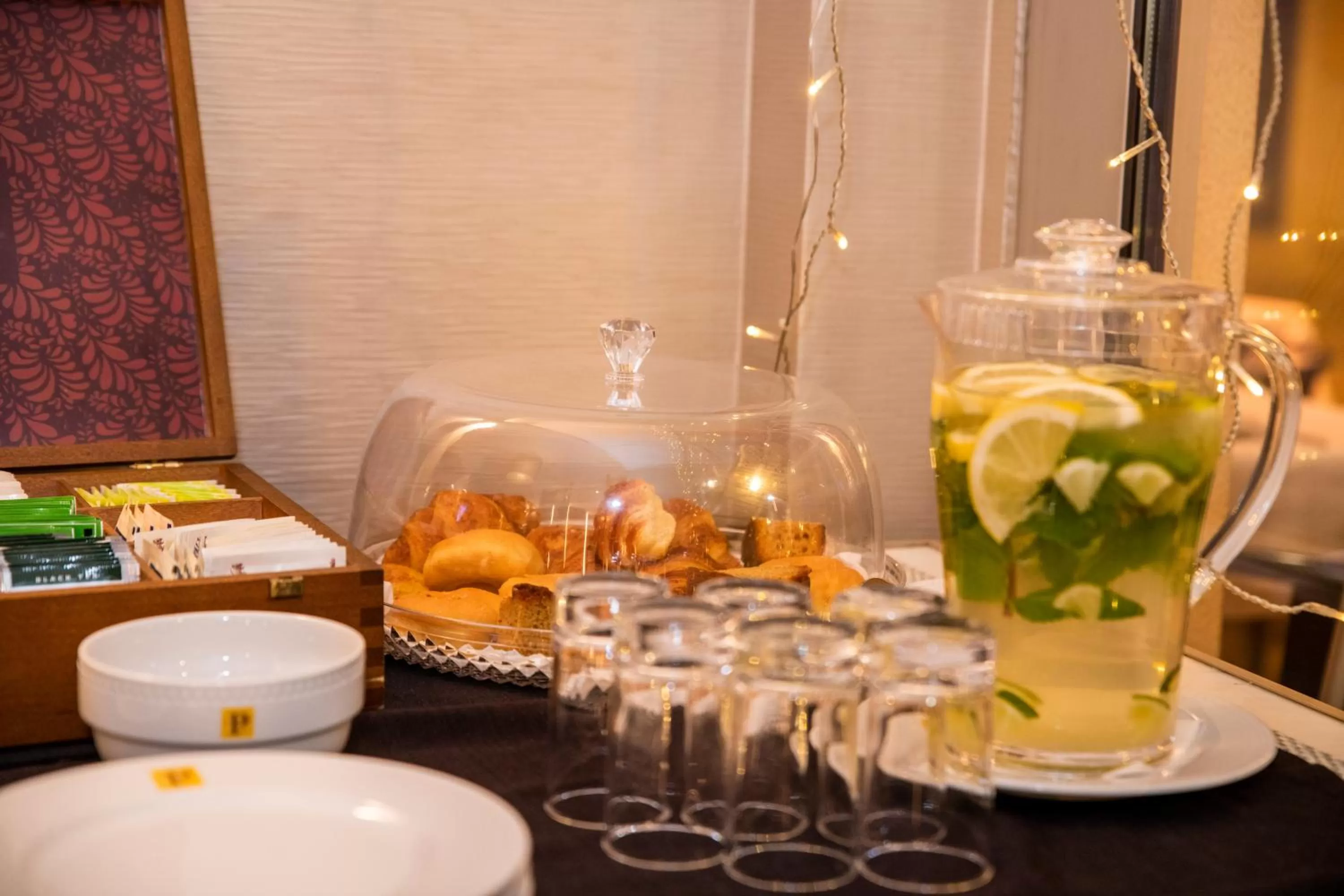 Food and drinks in Hotel Santa Justa