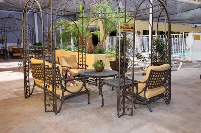 Swimming pool in Jockey Club Suites