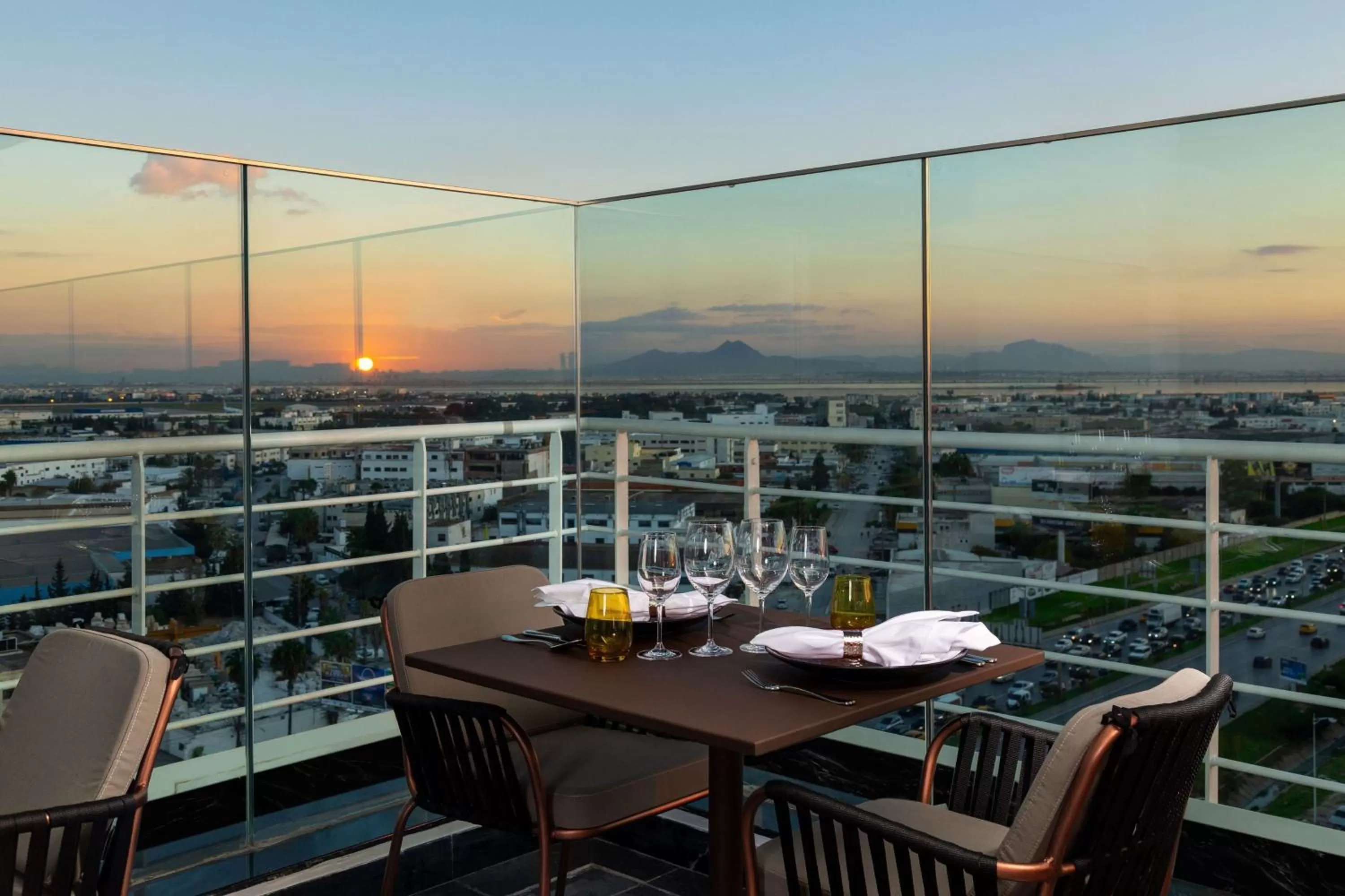 Restaurant/places to eat in Tunis Marriott Hotel