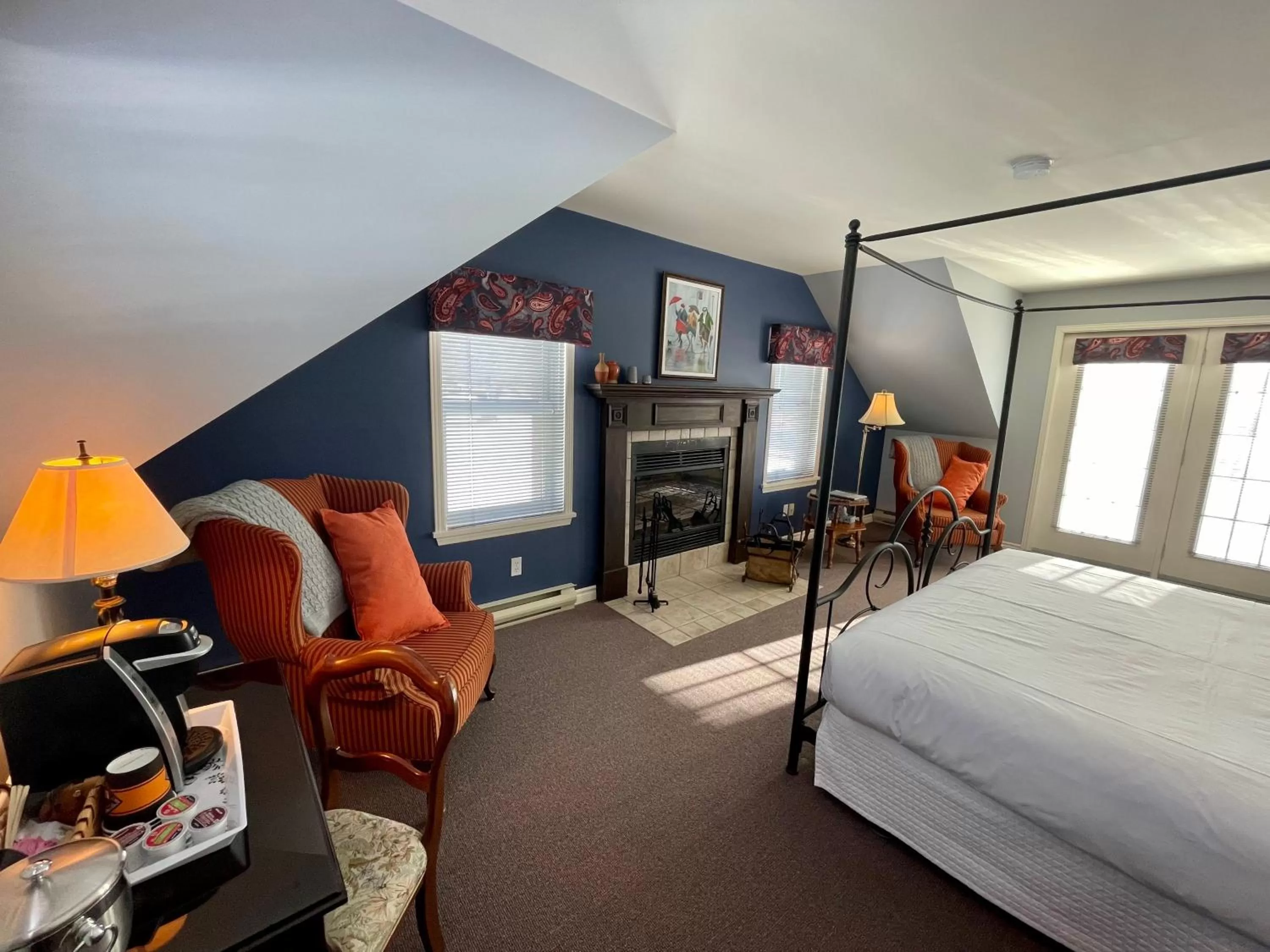 Bed in Auberge Le Tricorne