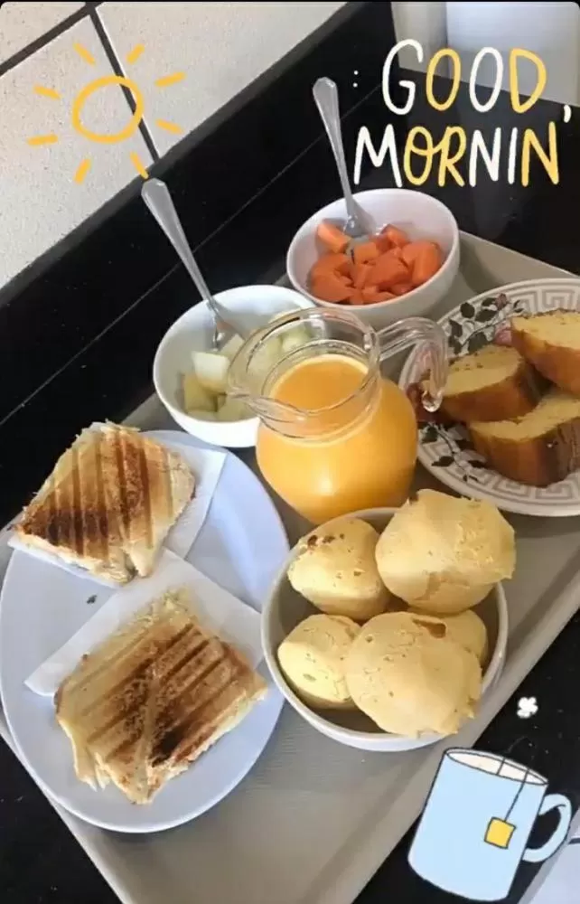 Breakfast in Pousada Casa Grande