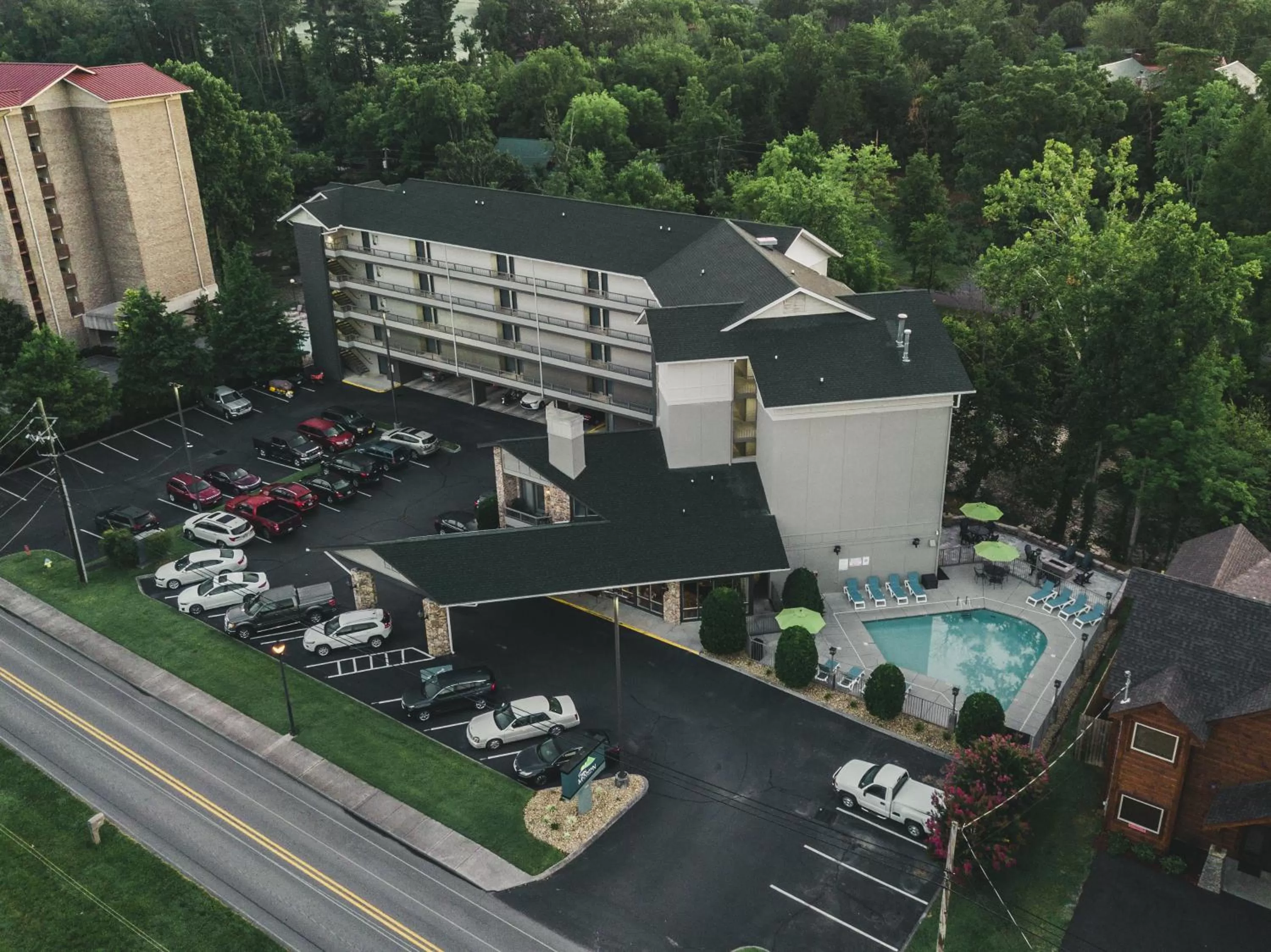 Bird's eye view in Twin Mountain Inn & Suites