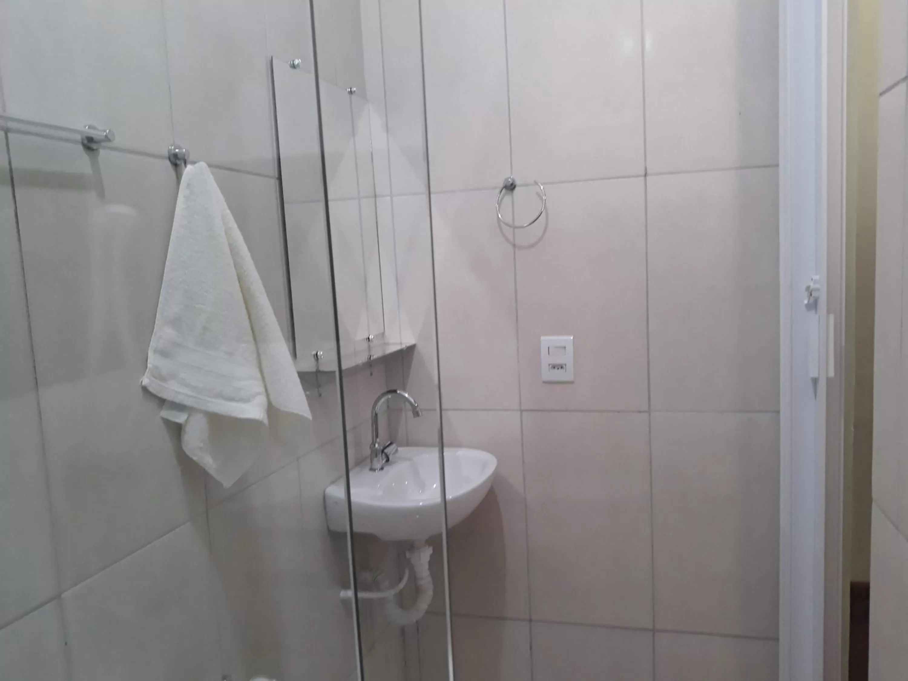 Bathroom in Pousada do Ribeirão