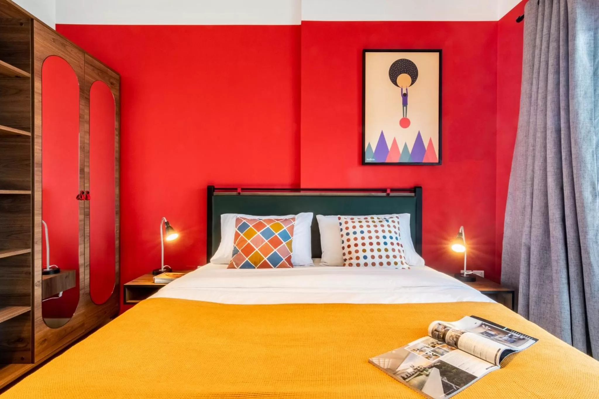 Bedroom, Bed in YouCo coliving Dubai