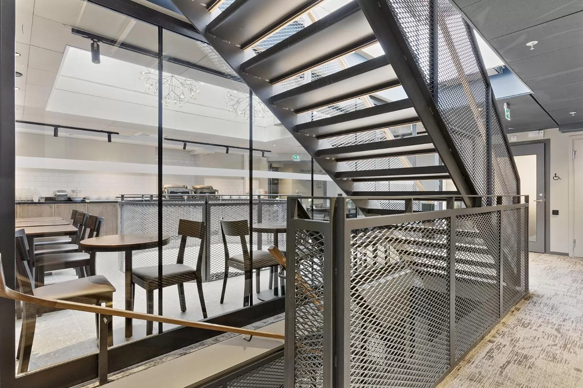 Breakfast in Best Western Hotel at 108