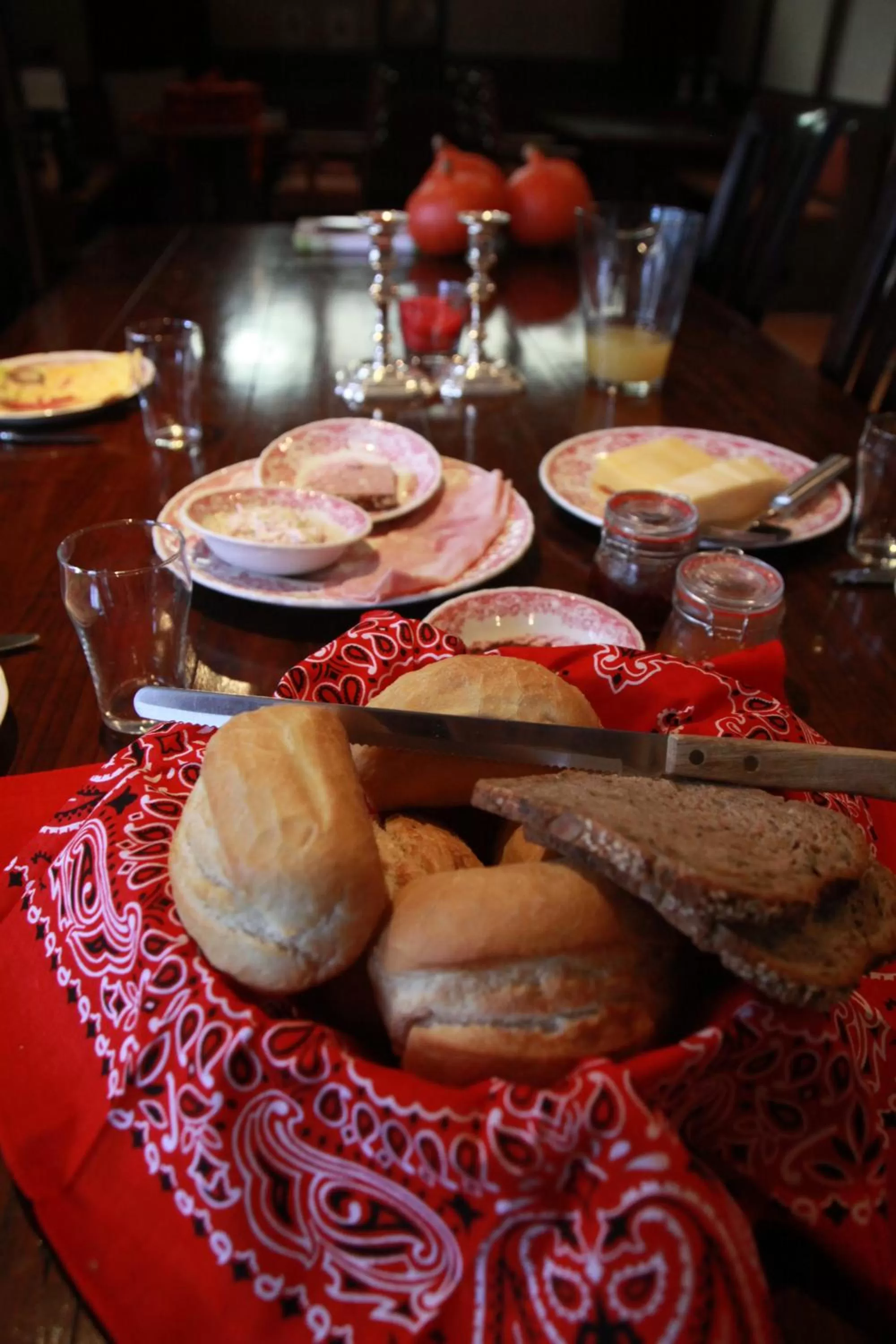 Continental breakfast in Orchidee Altenau