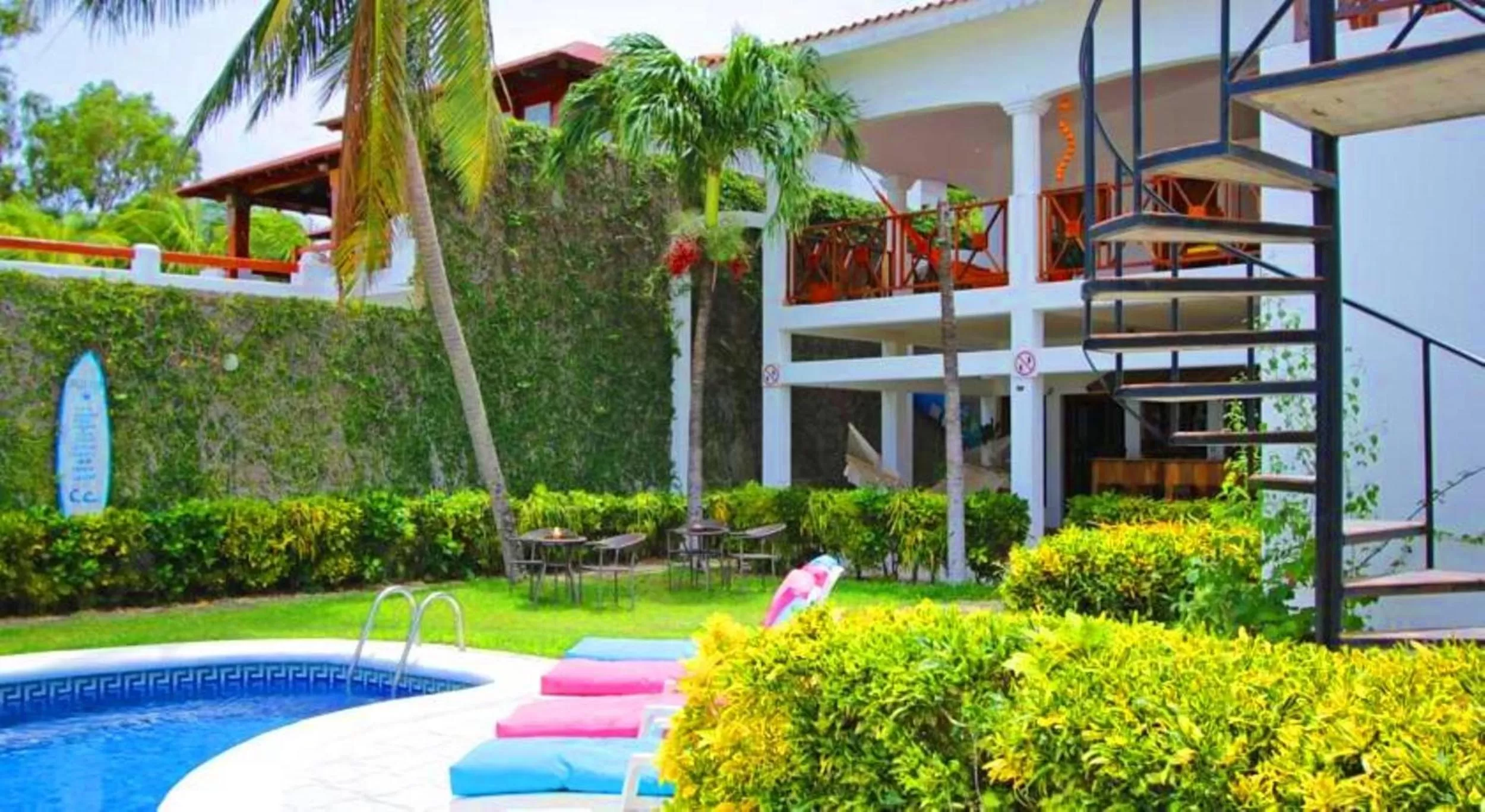 Garden in HC Liri Hotel