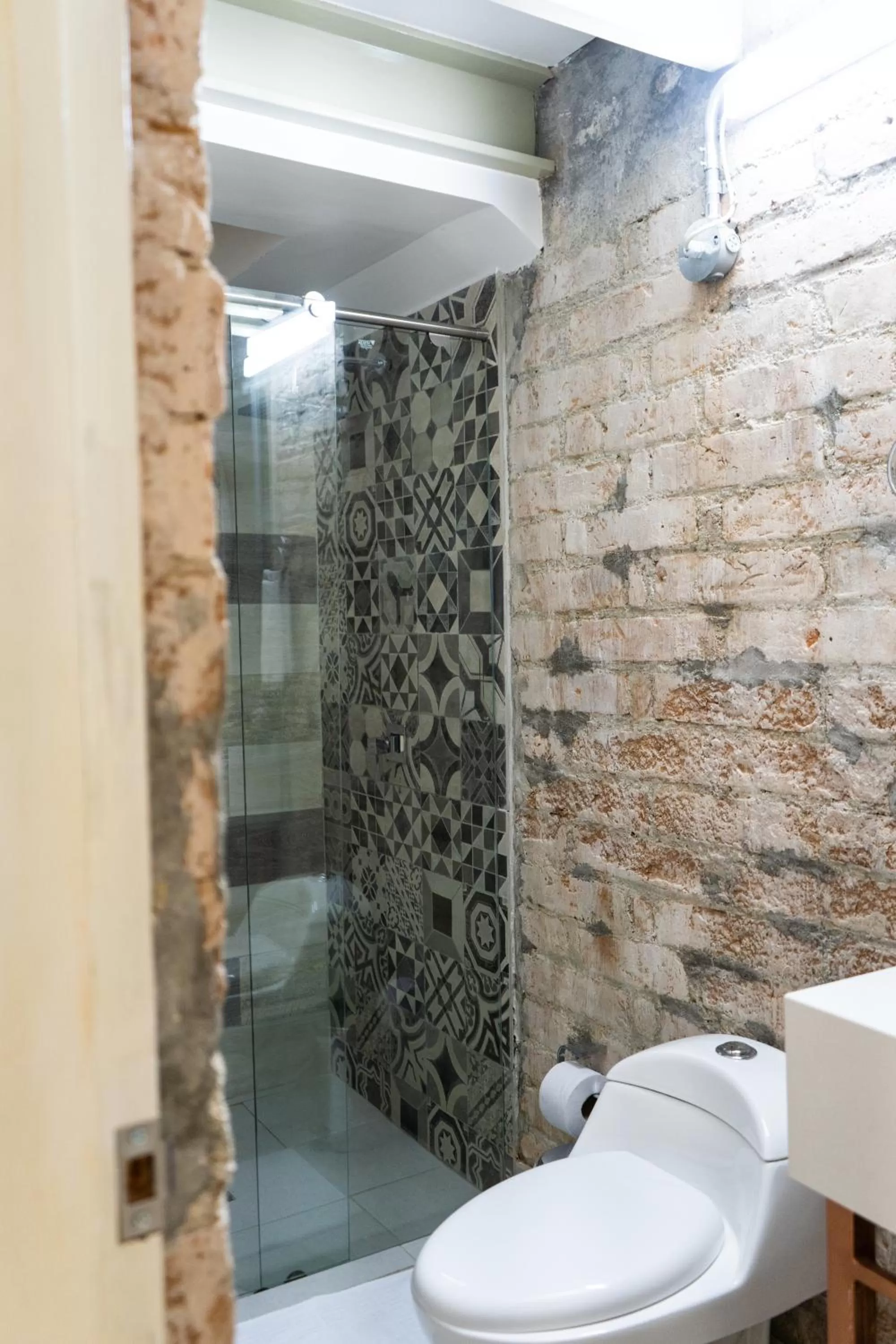 Shower in Zentrico Boutique