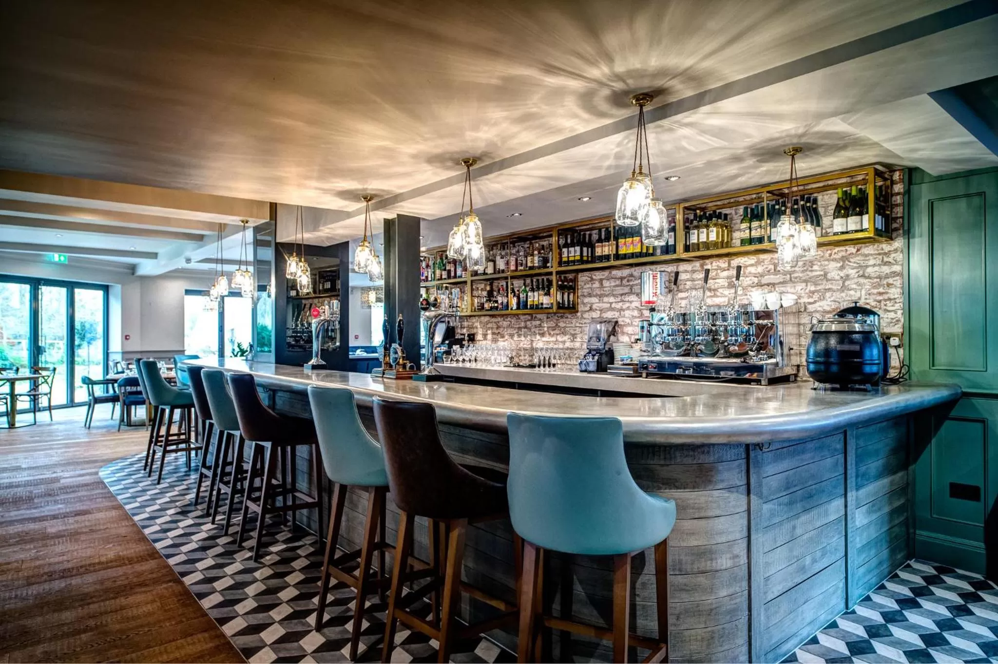 Drinks in The Great House, Sonning, Berkshire