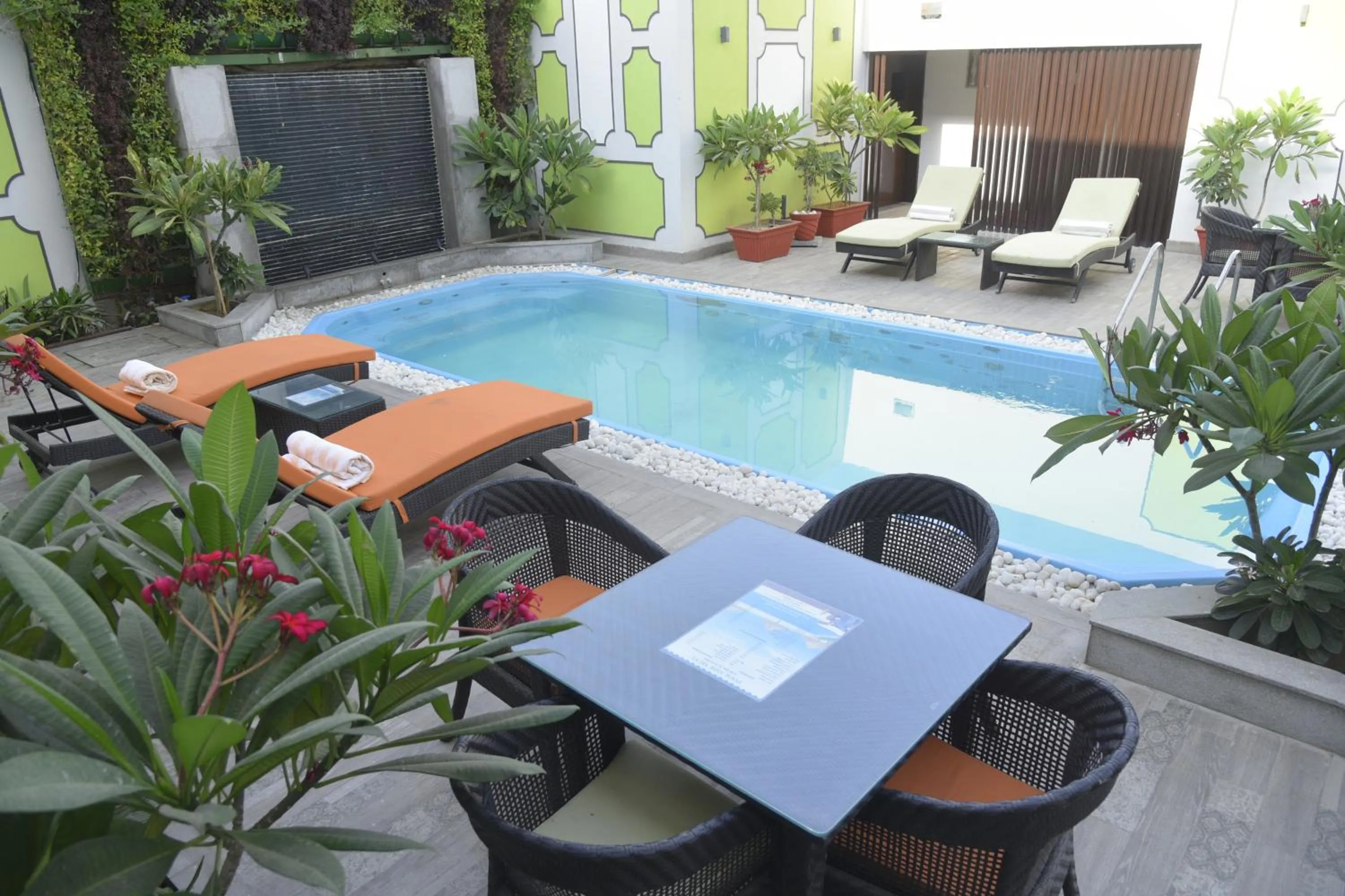 Garden in Hotel Gandharva- A Green Hotel