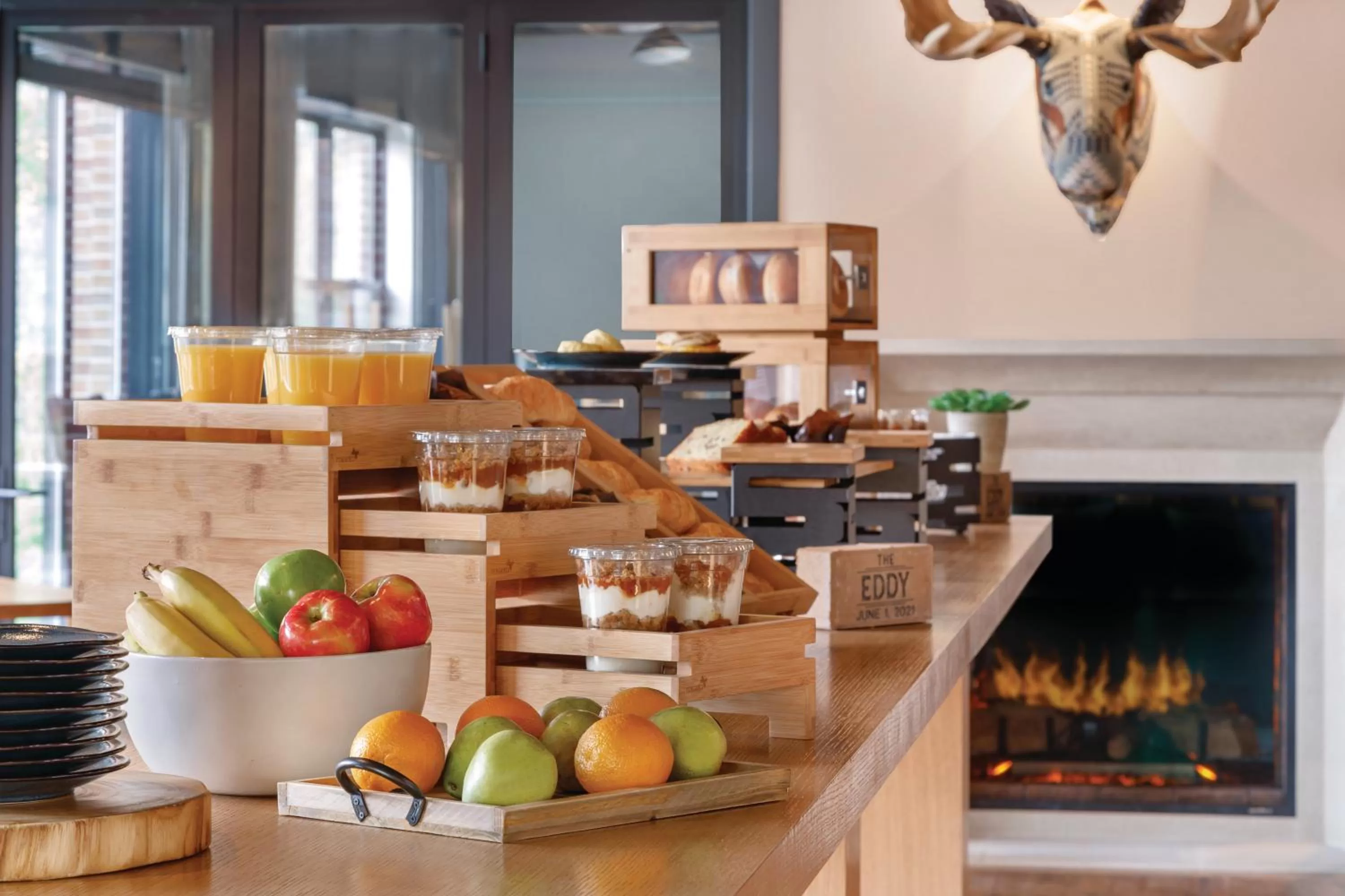 Breakfast in The Eddy Taproom & Hotel