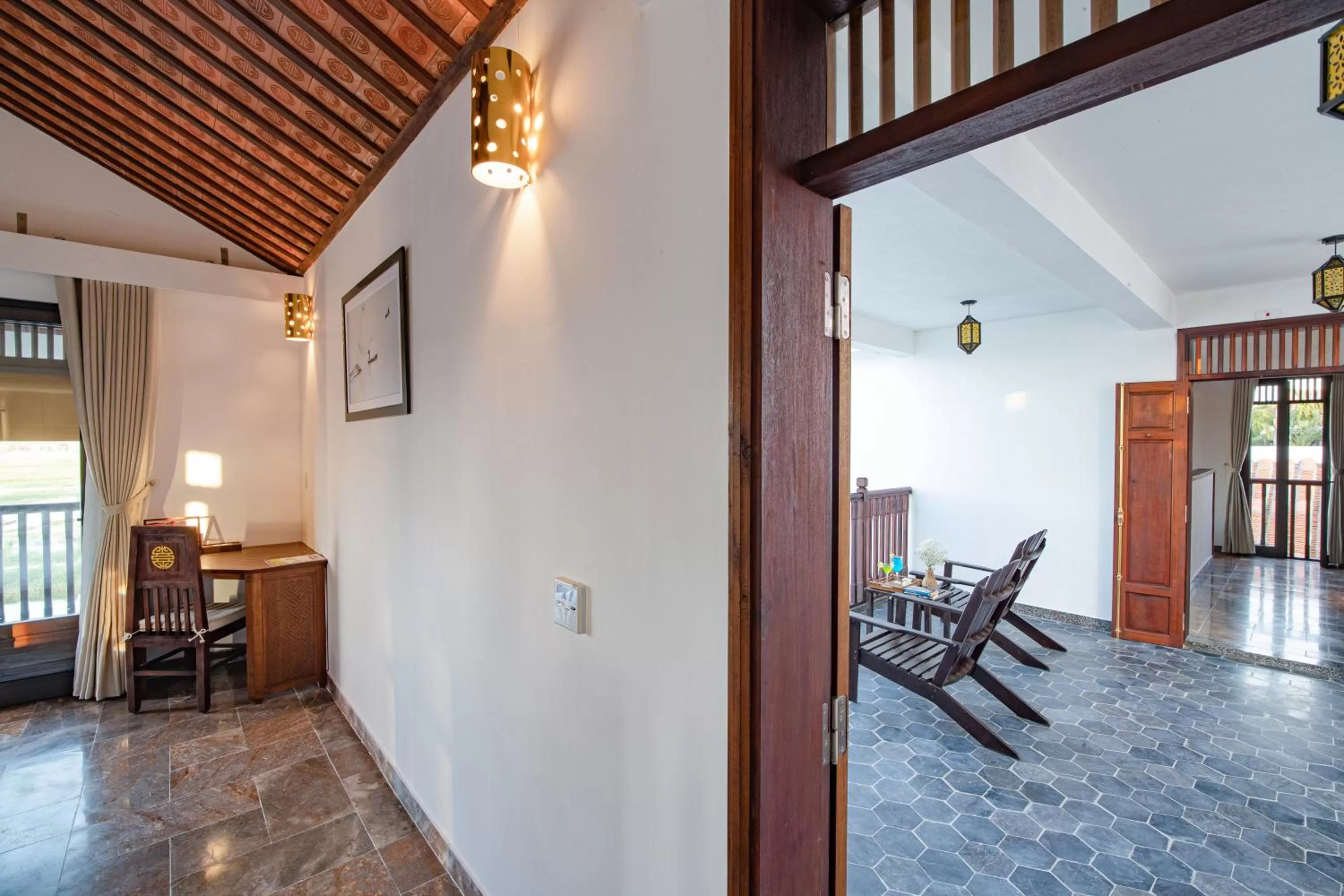 Seating area in Legacy Hoi An Resort - formerly Ancient House Village Resort & Spa