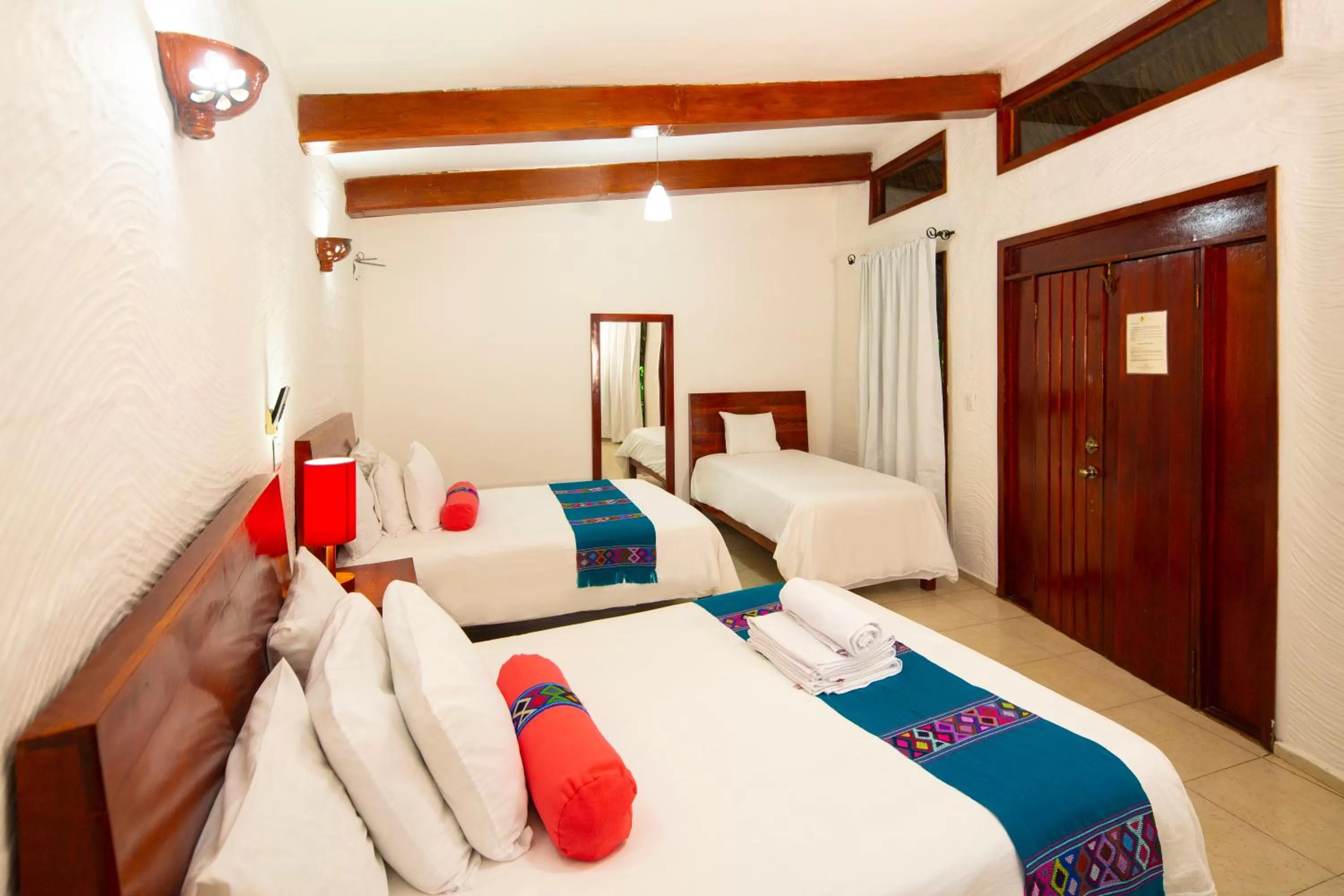 Bed in Hotel La Aldea del Halach Huinic