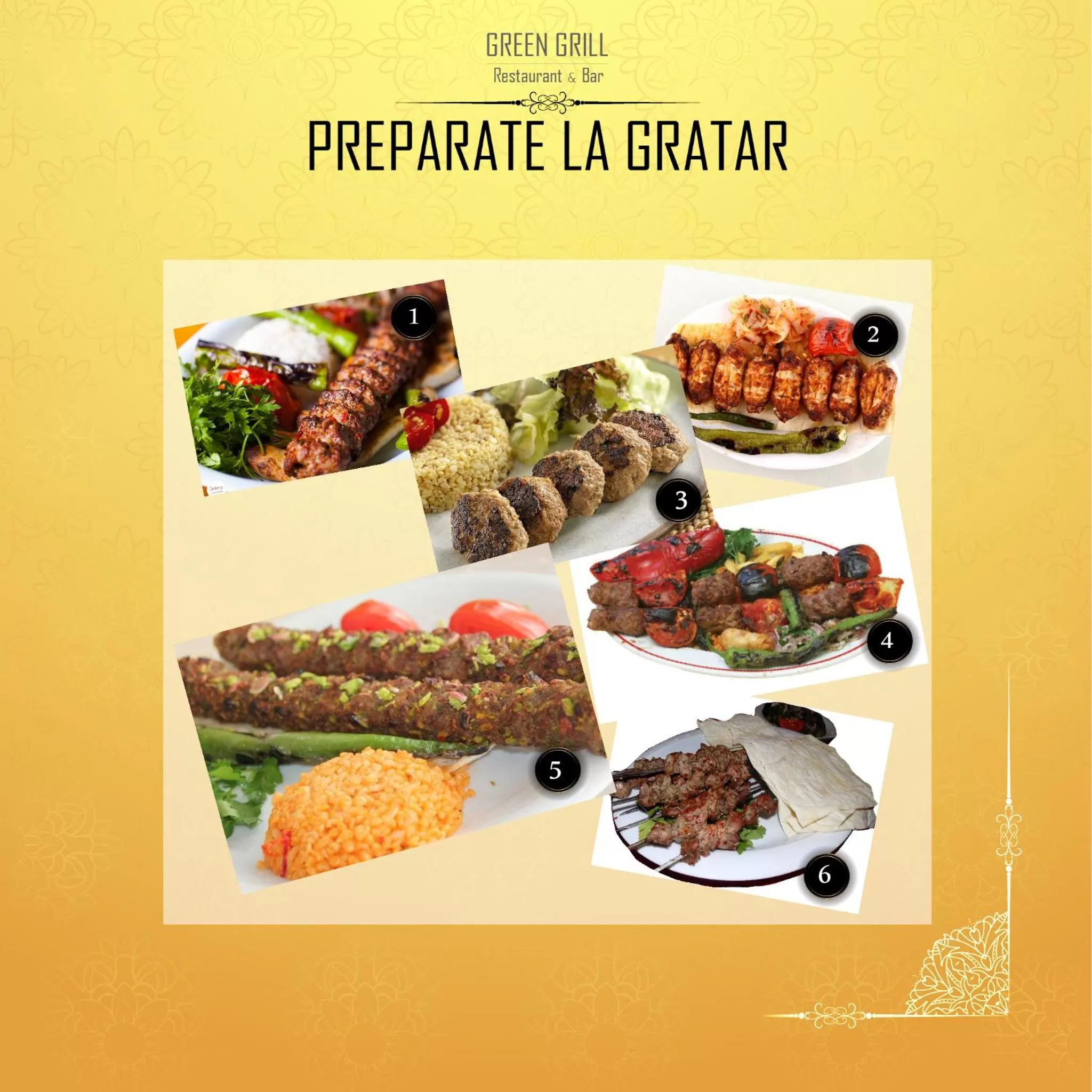 Restaurant/places to eat in Hotel Green Palace